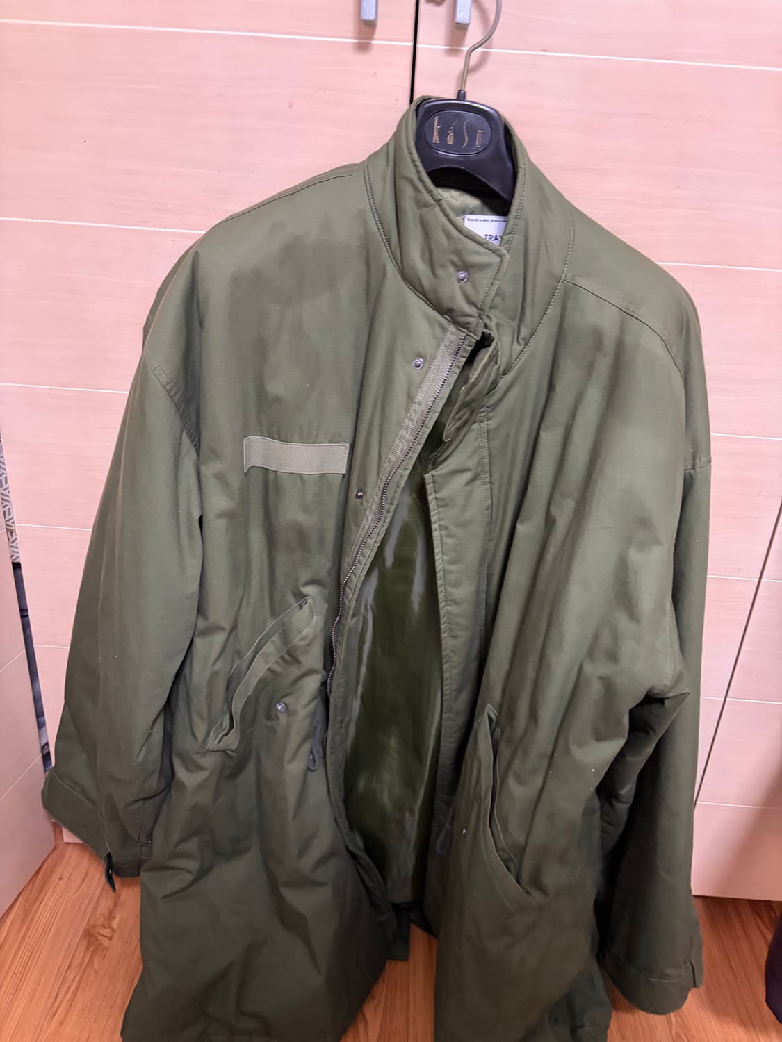 트래블 M-51 피쉬테일 개파카 야상 코트 M 카키 상품이미지5