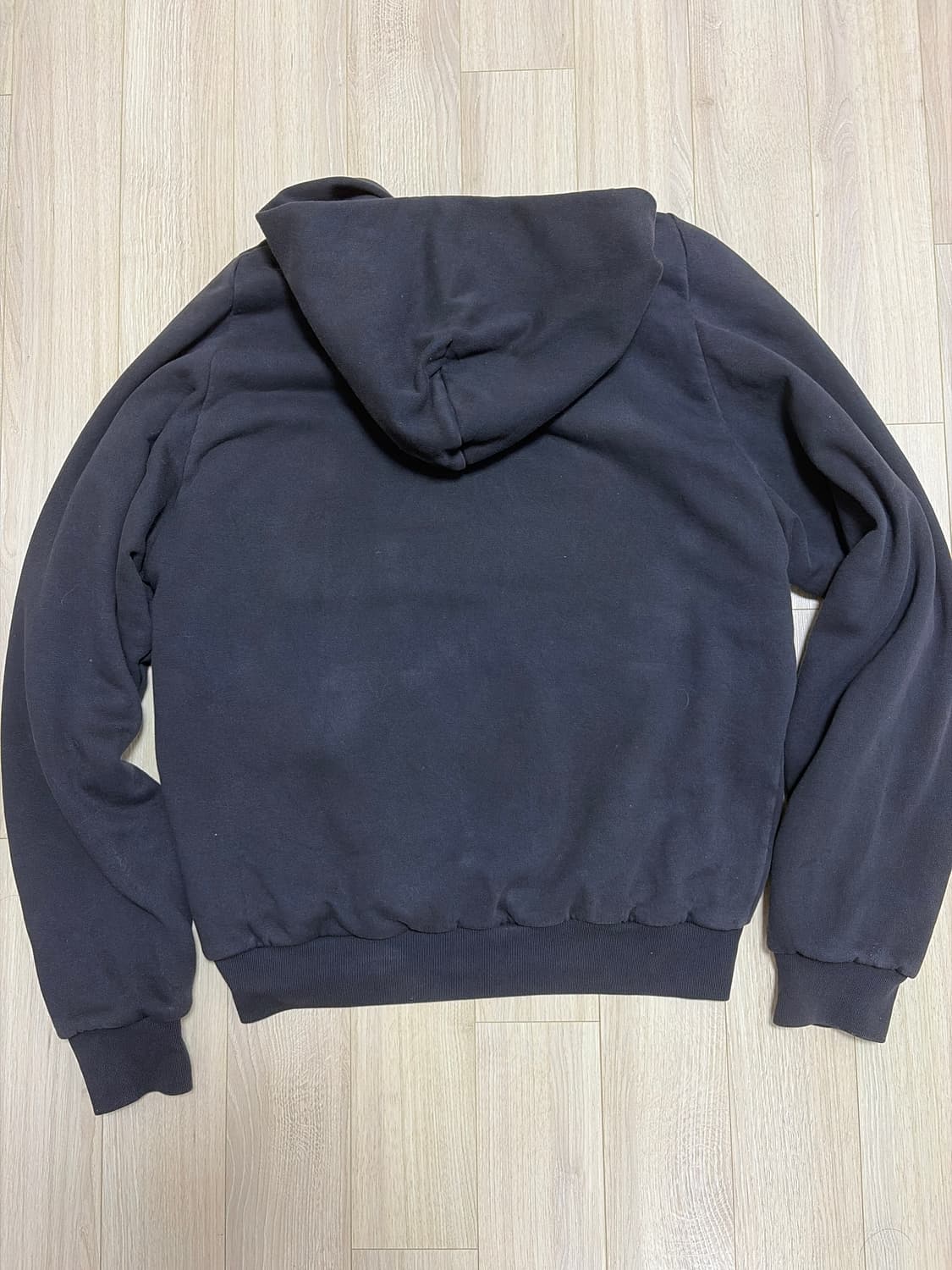 이지 YZY 집업 후드 블랙 상품이미지3