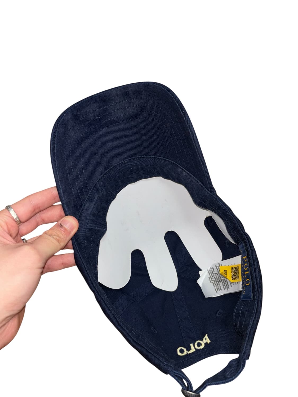 폴로 랄프로렌 스컬 치노 볼캡 네이비( qr인증) 상품이미지7