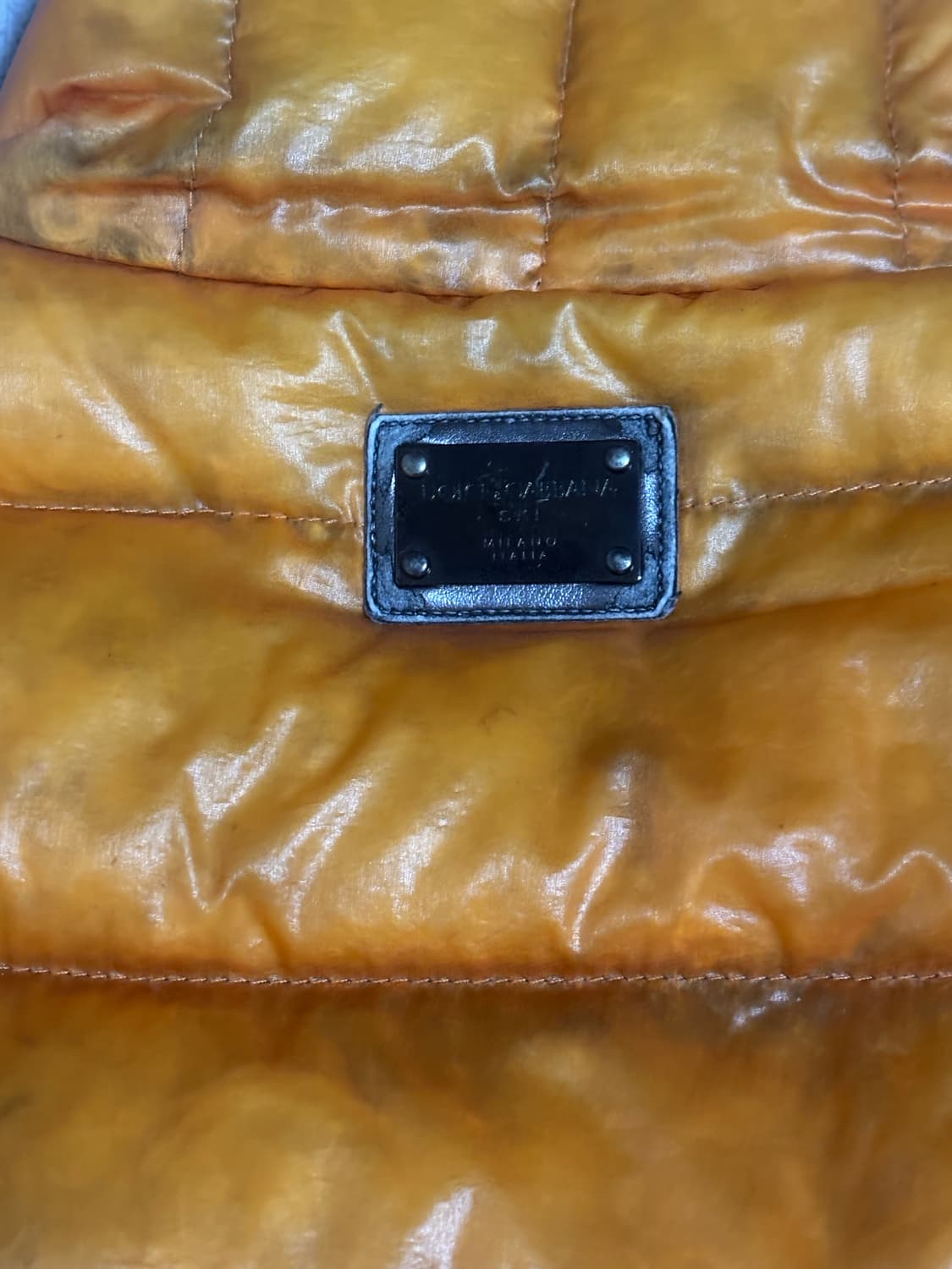 돌체앤가바나 recco 디디쉘 패딩 오렌지 상품이미지3