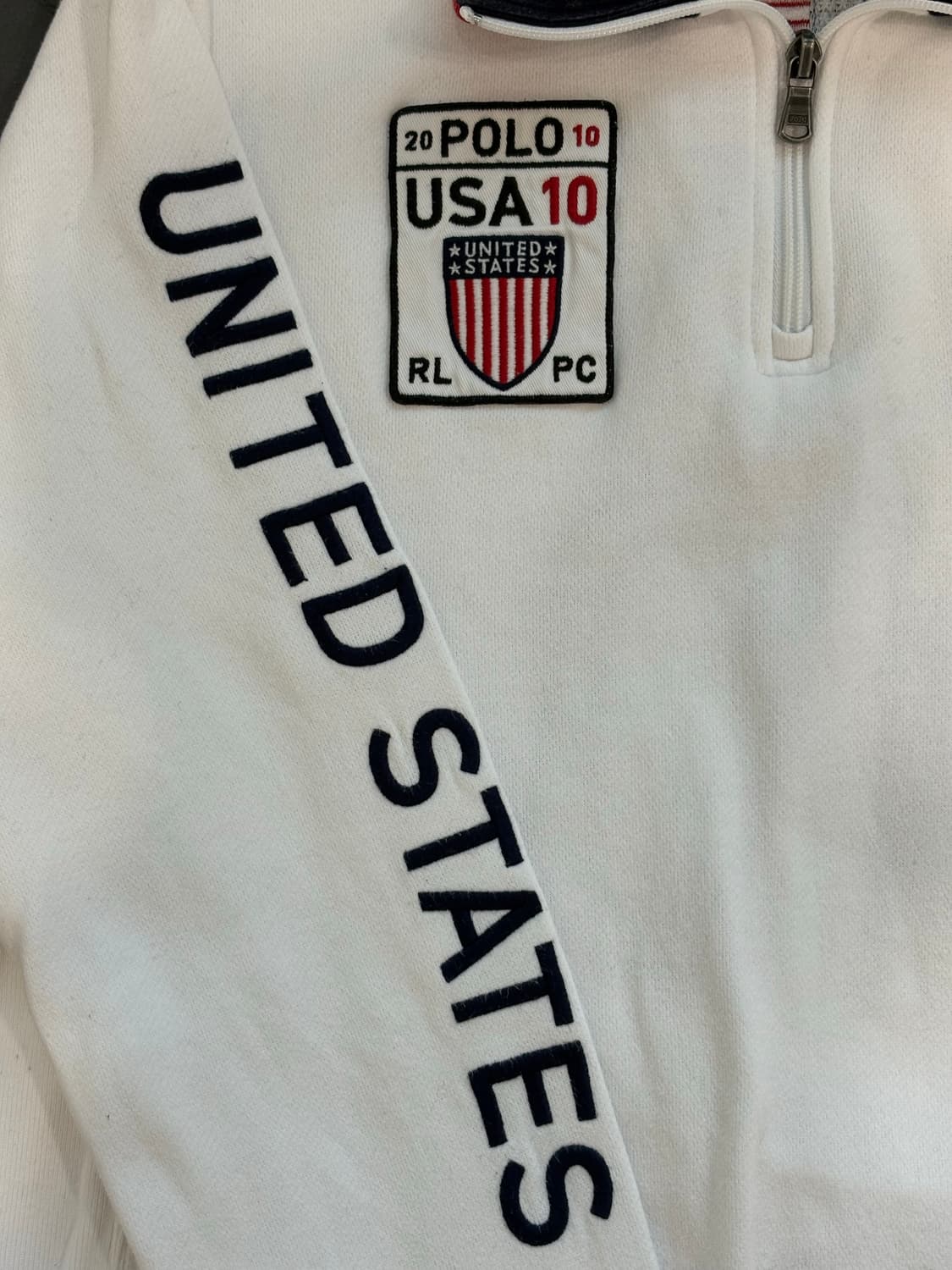 Polo 폴로랄프로렌 USA 반집업 맨투맨  상품이미지3