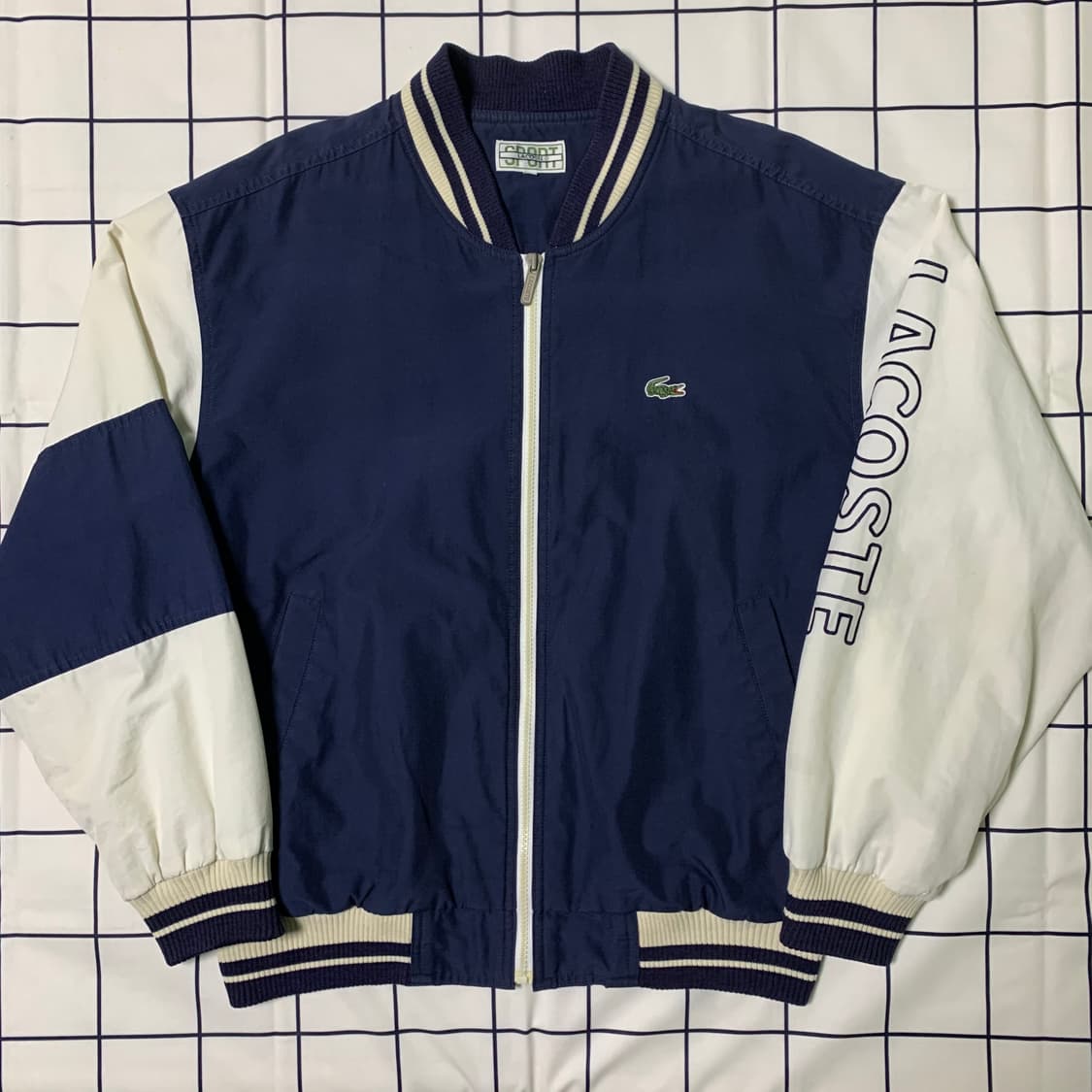 라코스테 빅로고 바시티 자켓 상품이미지1