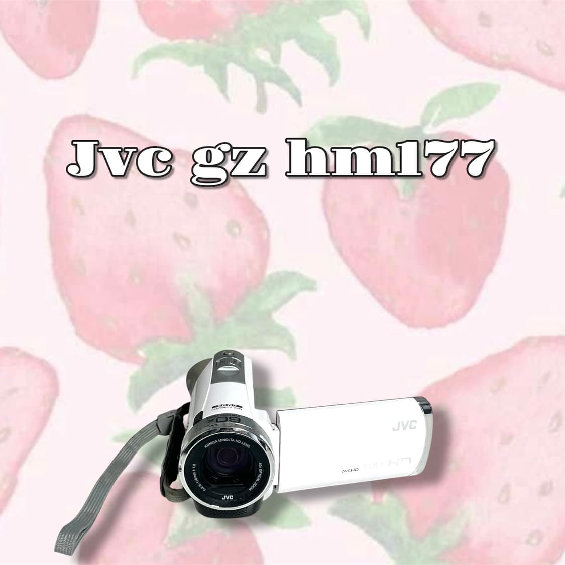 득템가// jvc gz hm177 빈티지 캠코더 상품이미지1