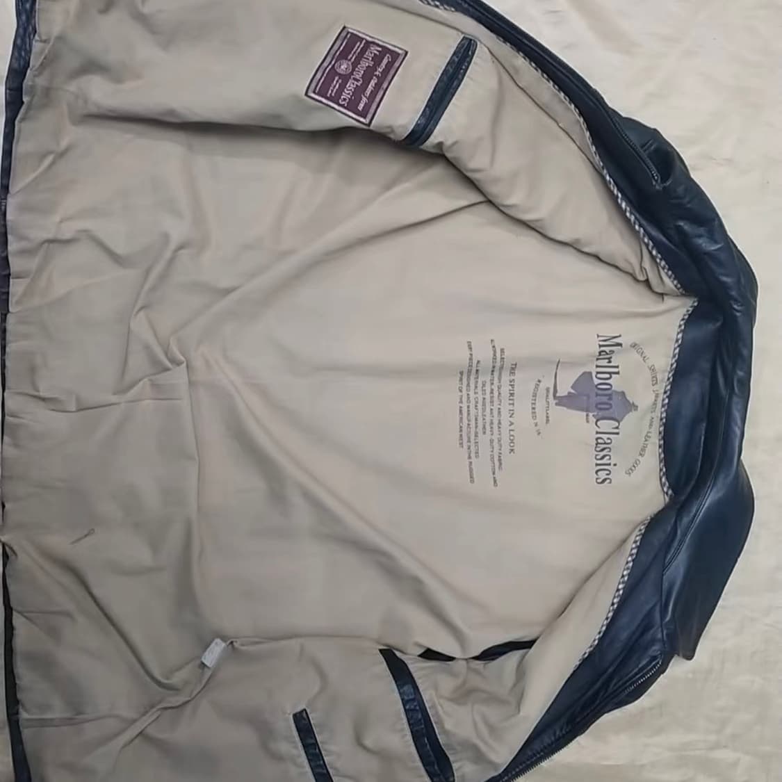 Marlboro Classics 리얼 램스킨 레더 자켓 상품이미지4