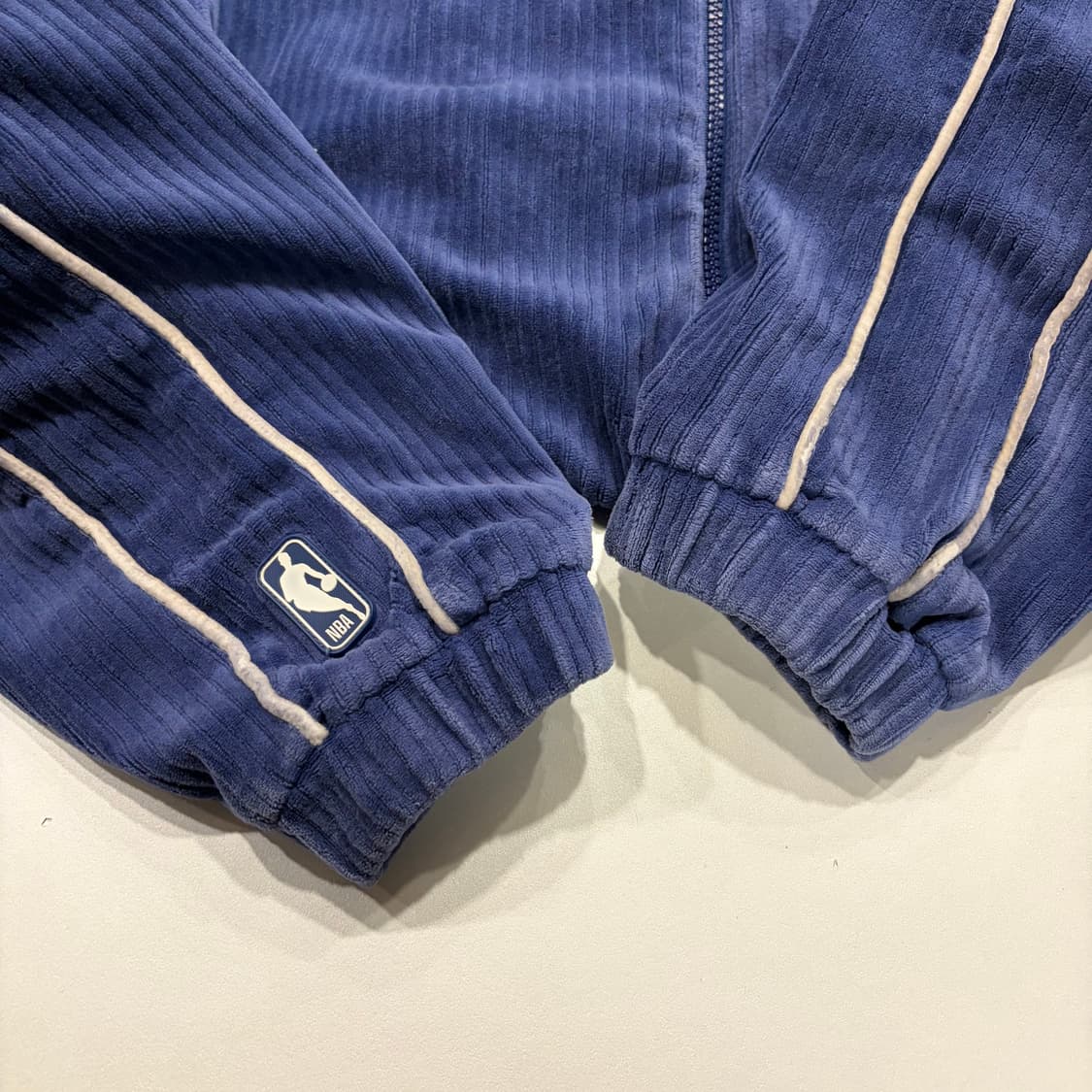 [XL] NBA 엔비에이 뉴욕 닉스 코듀로이 블루종 자켓 C341 상품이미지6