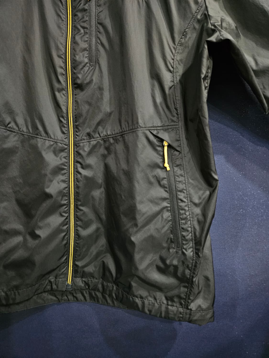 마운티아 블랙차콜 남성 105 홑겹 등산복 바람막이 자켓  상품이미지6