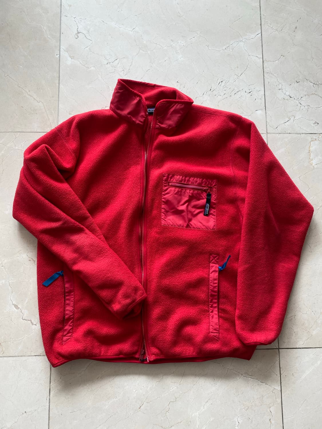 90s 파타고니아 신칠라 집업 플리스 후리스 자켓 made in USA 상품이미지1