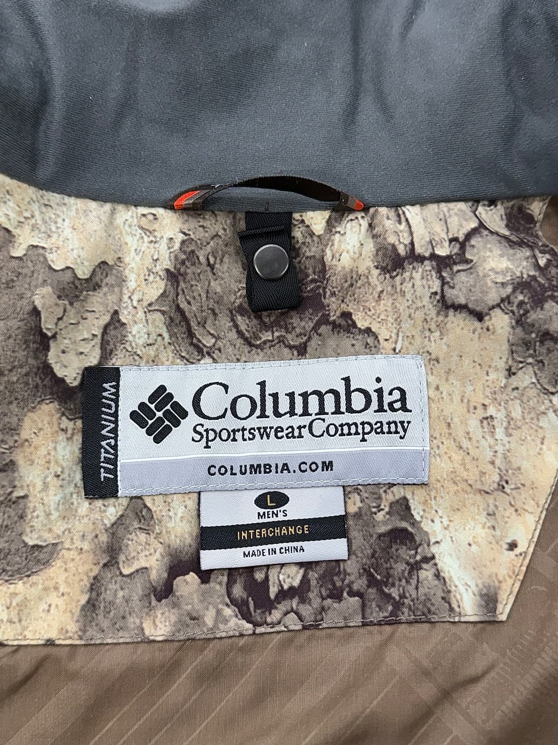 컬럼비아 벤틸레이션 티타늄 카모 웨이딩 밀리터리 자켓 상품이미지7