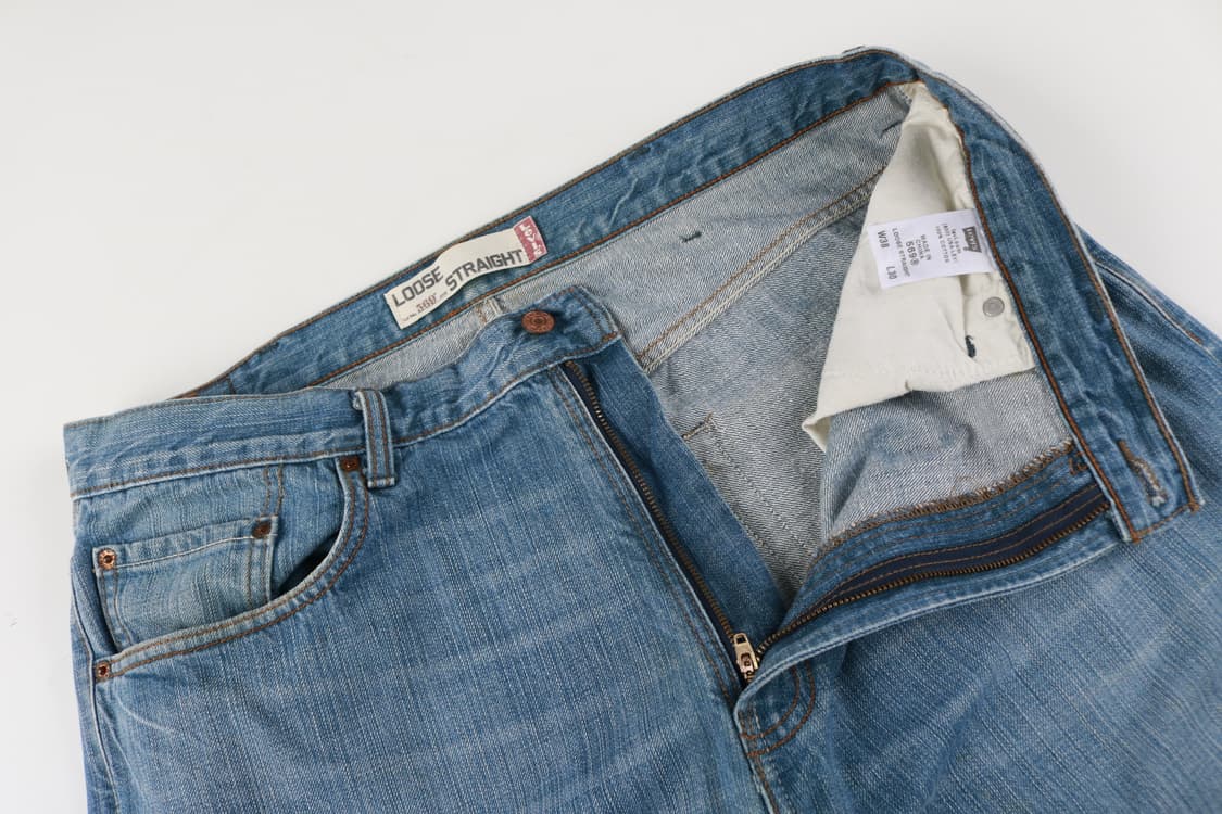 [38인치] 00's 리바이스 569 루즈 스트레이트 데님팬츠 상품이미지3