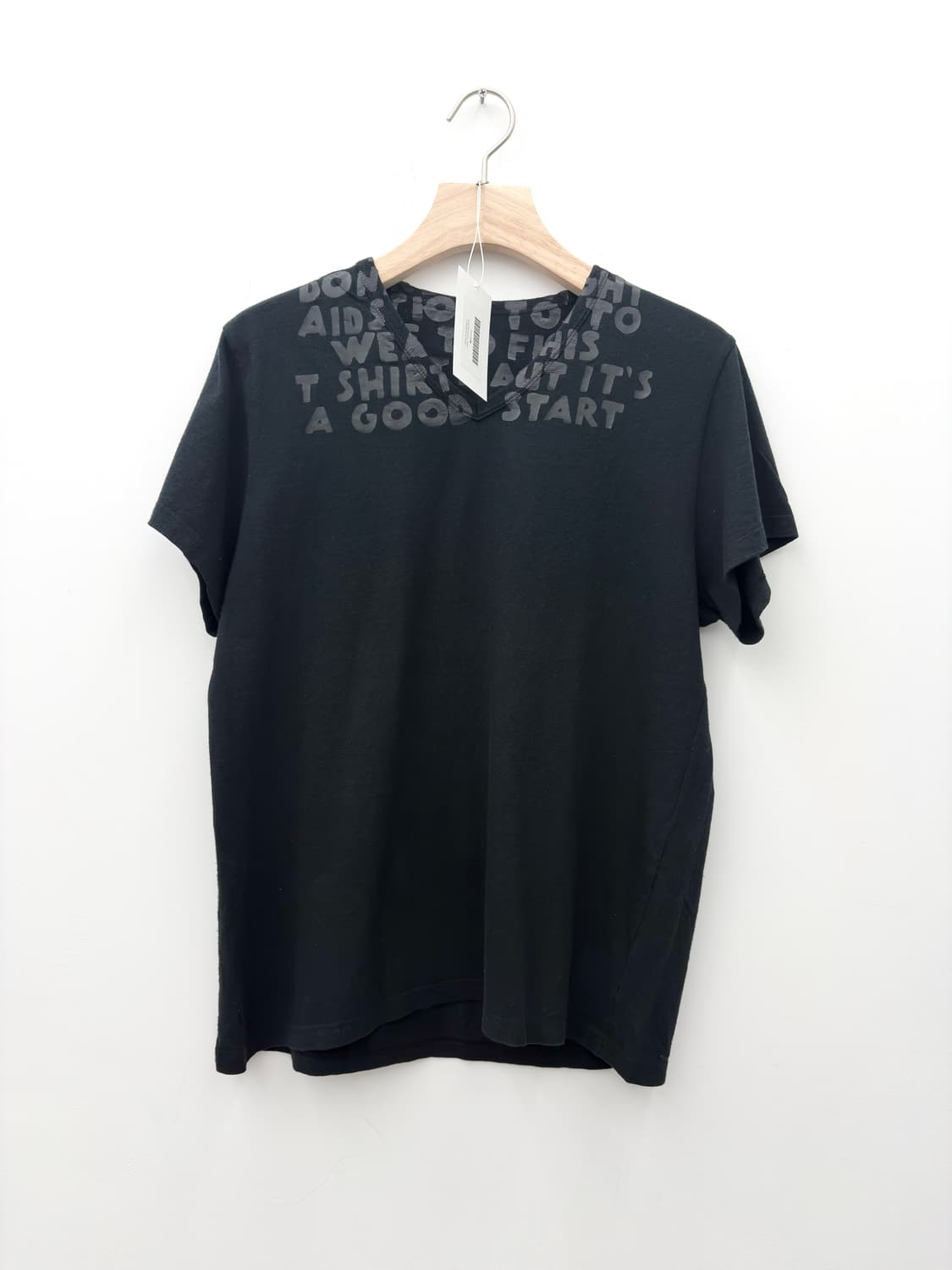 AIDS T SHIRT(BLACK) 상품이미지1