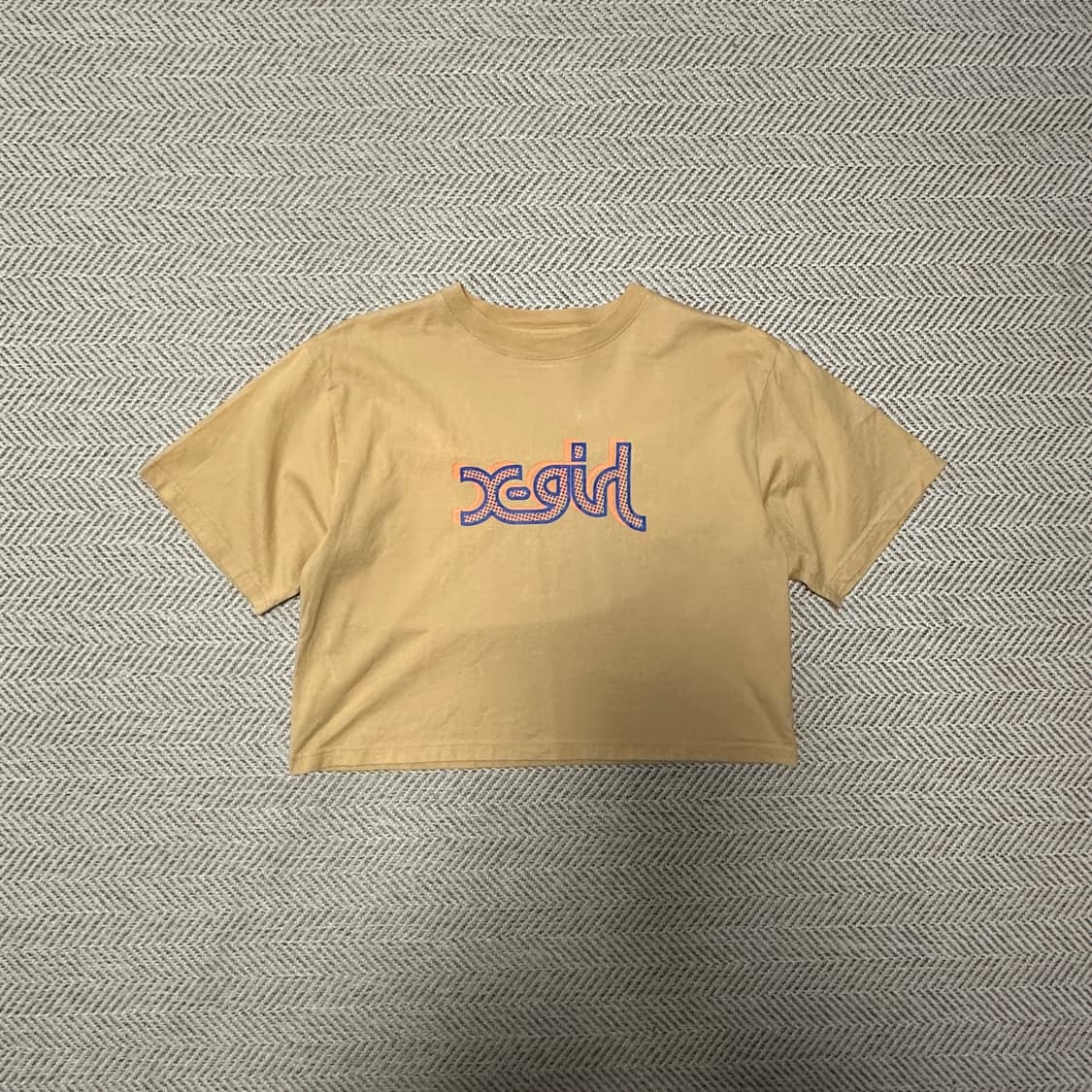 X-GIRL crop t-shirt 상품이미지2