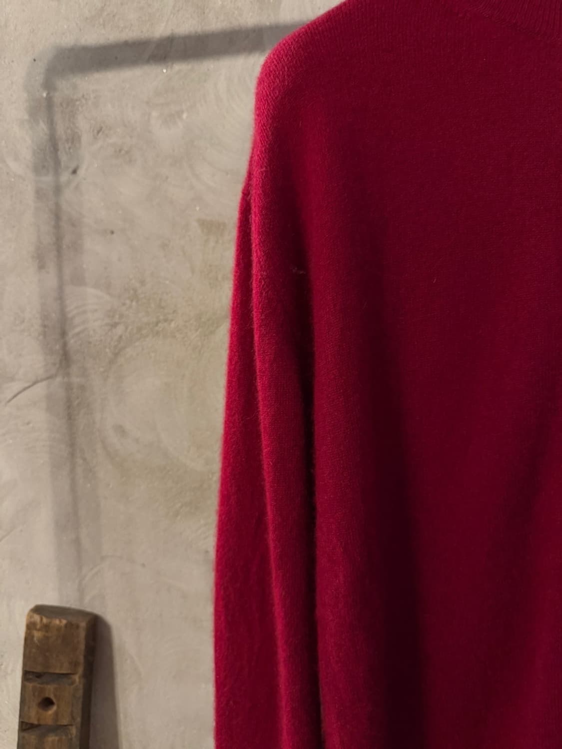 VTG 몽고 캐시미어 니트 집업 남성105 상품이미지7