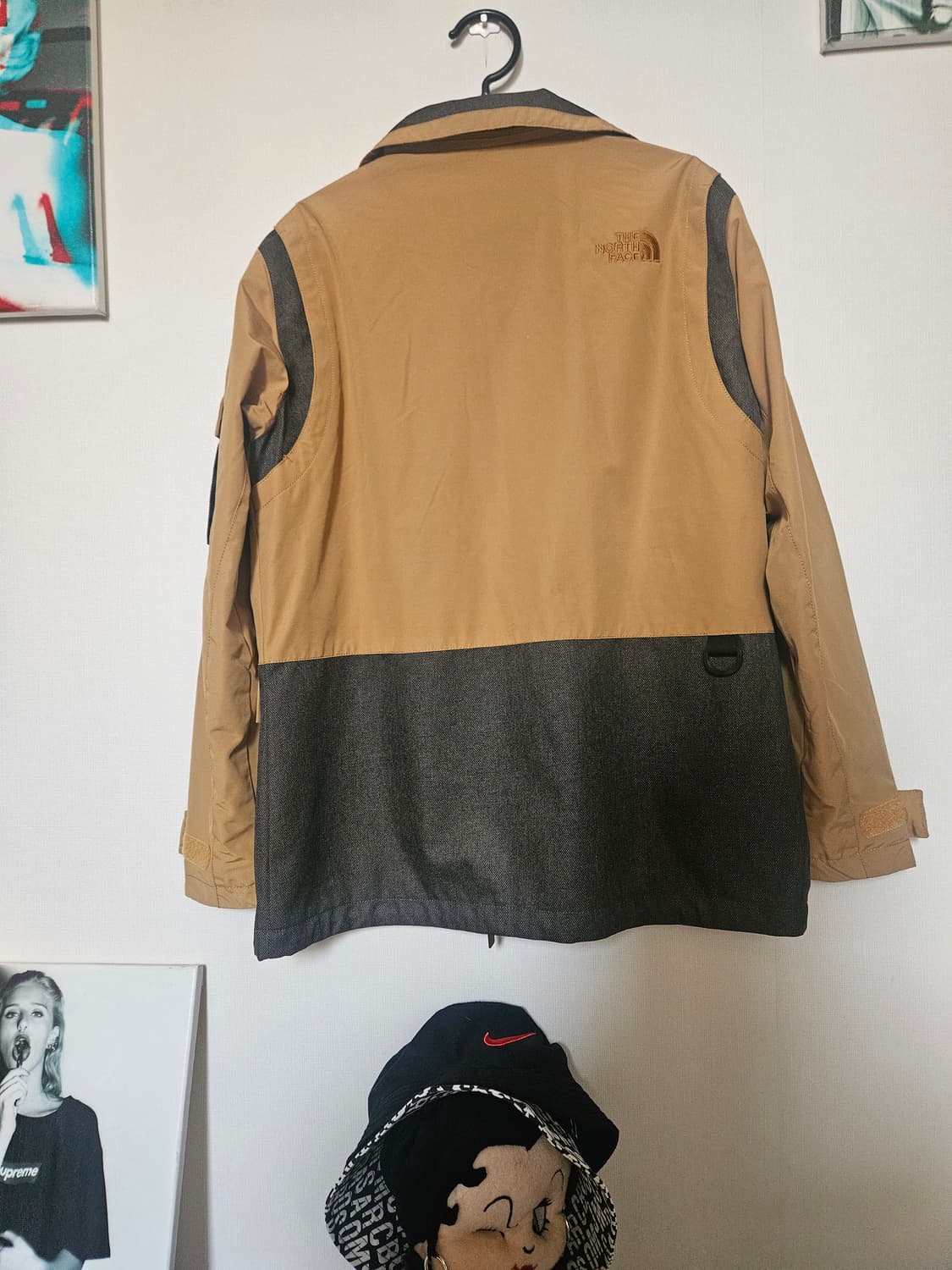 THE NORTH FACE 카멜 배색 자켓 (100/L) 상품이미지3