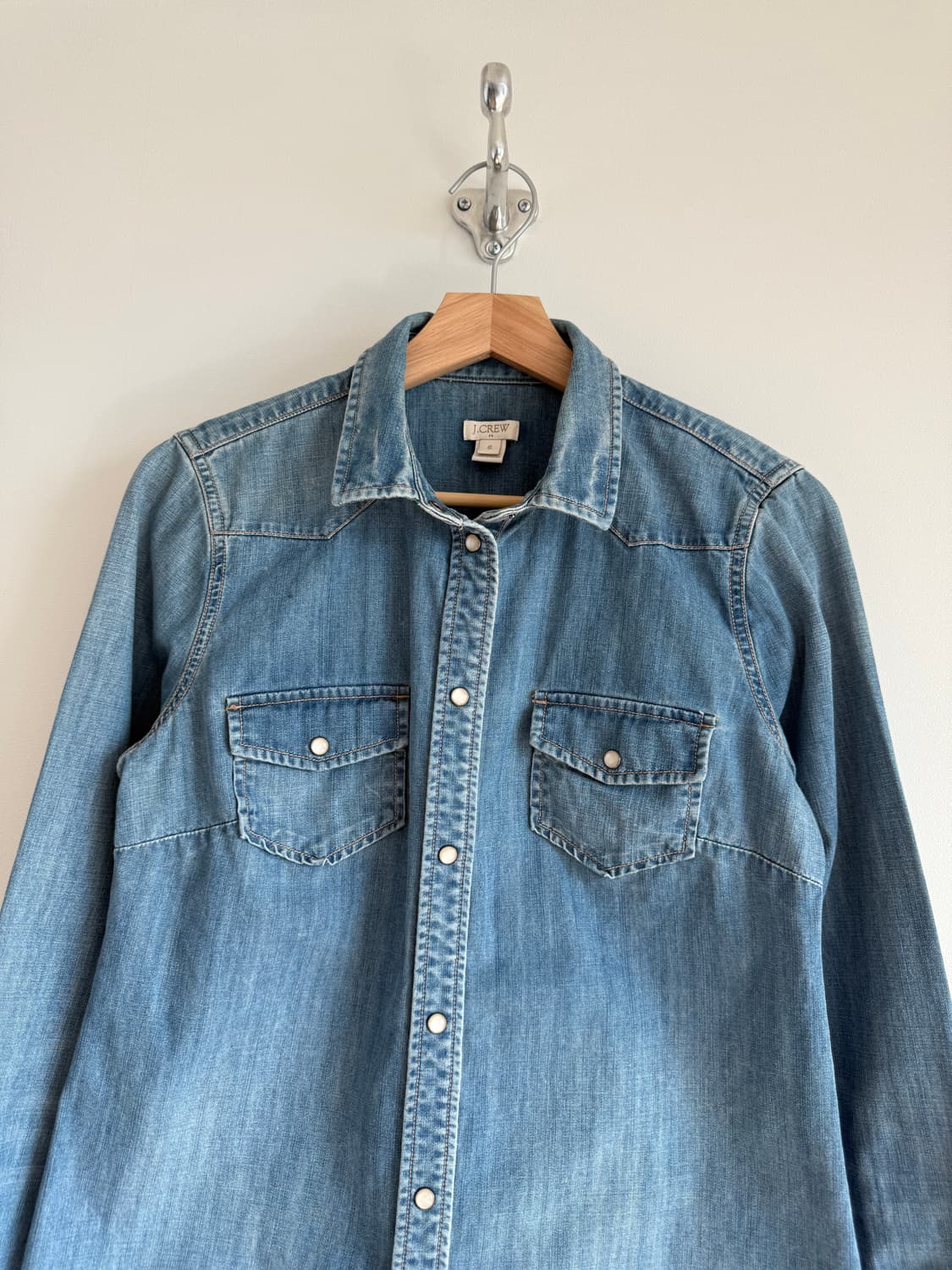 제이크루(J.CREW) 웨스턴 셔츠 28,000원 - 실측: 총기장67  상품이미지2