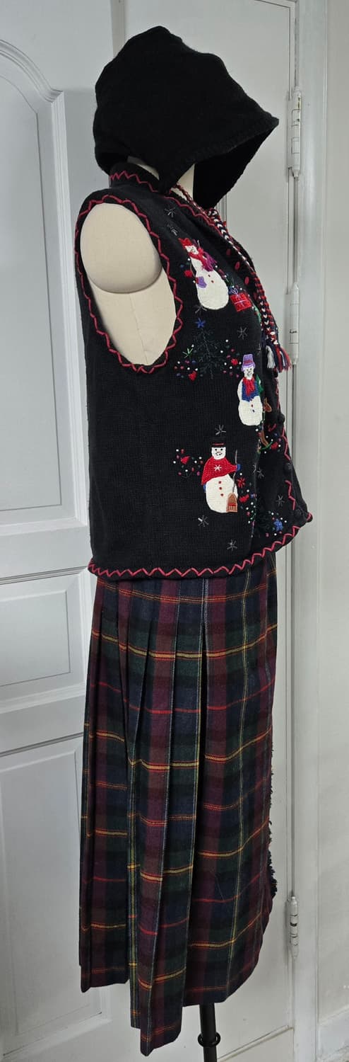 ERIKA 에리카 빈티지 크리스마스 베스트 상품이미지4