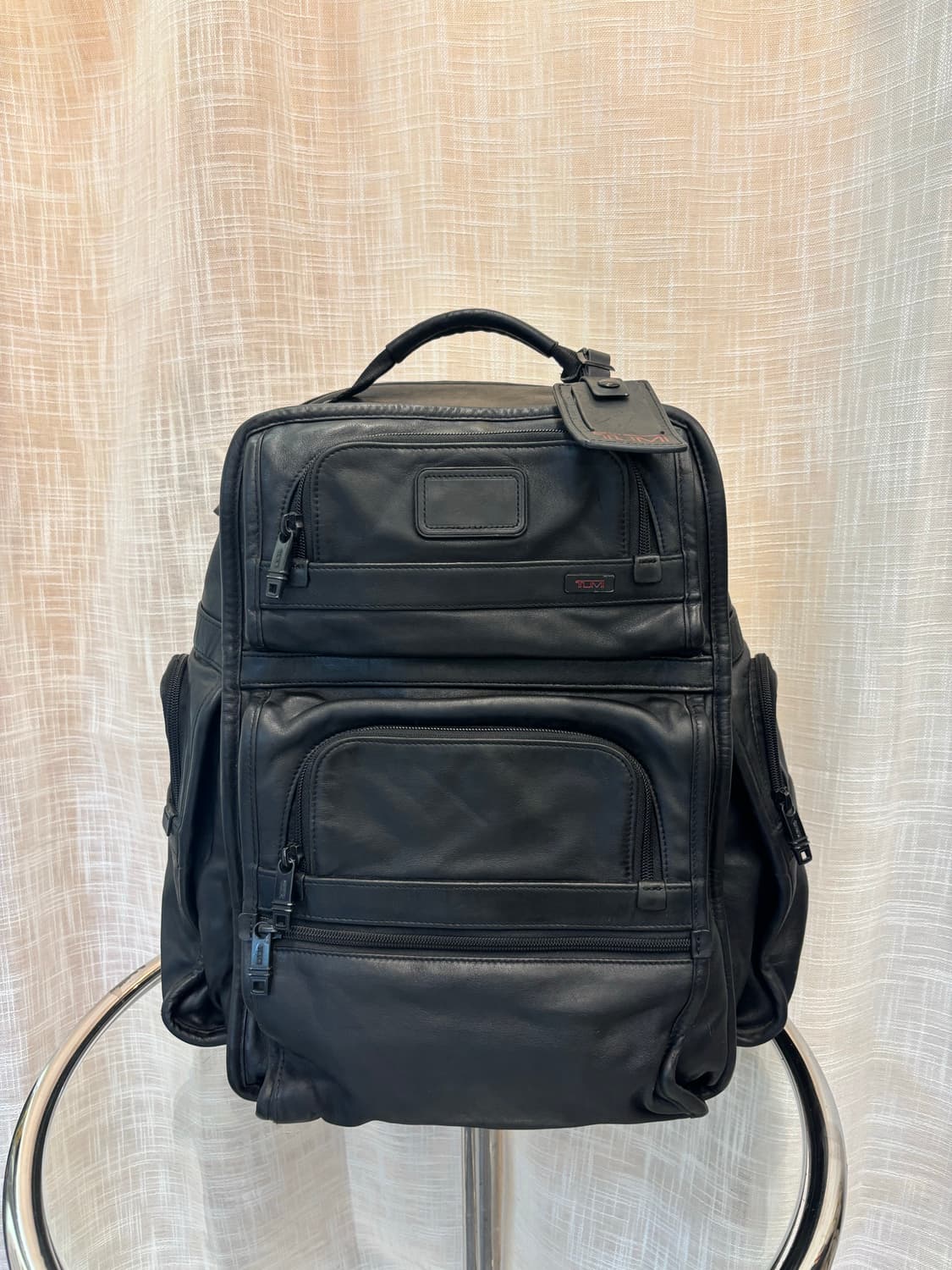 정품 TUMI 투미 티패스 가죽 백팩    상품이미지1