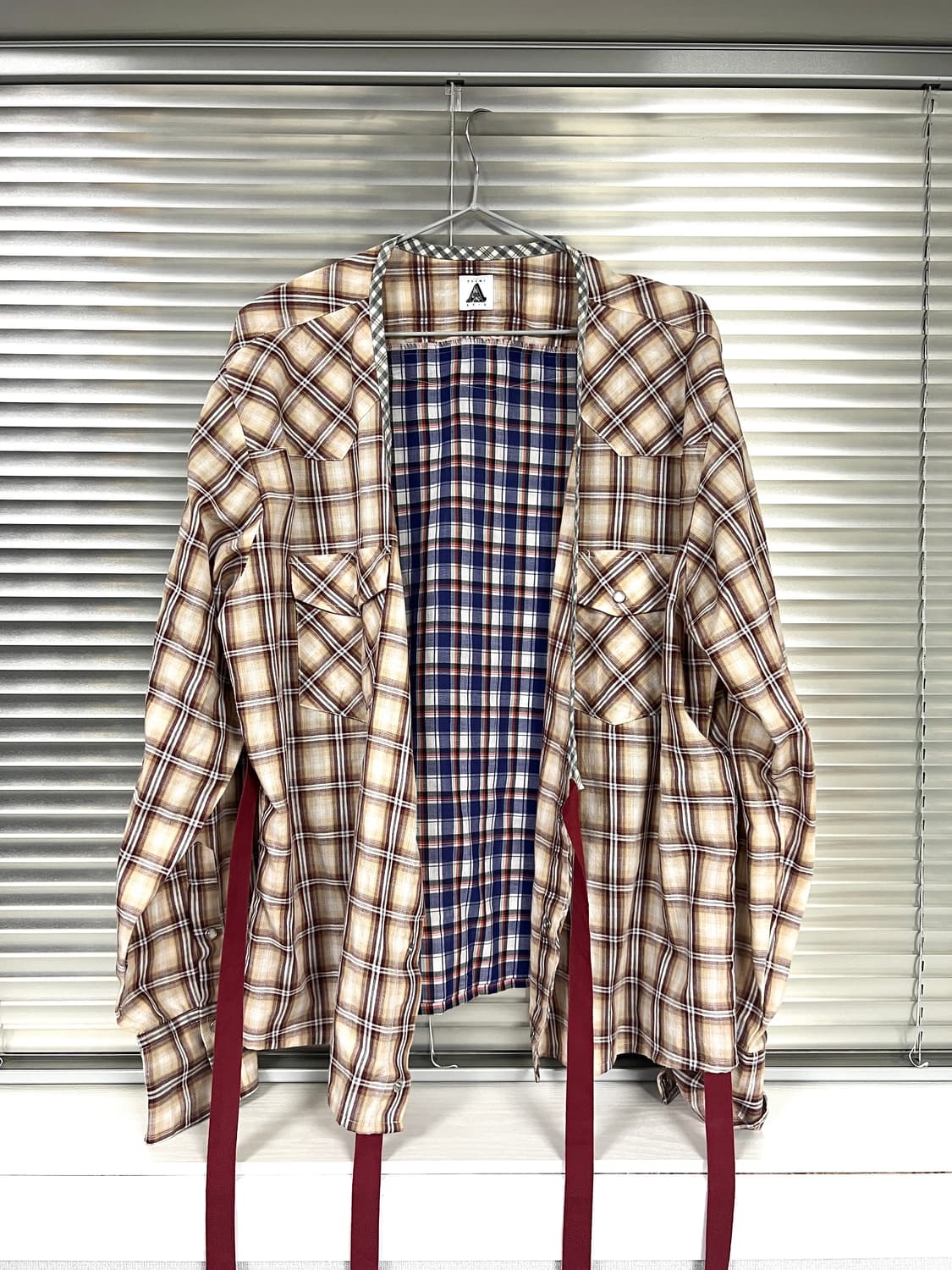 yuumi ARIA-REMAKE CHECK SHIRT 상품이미지4
