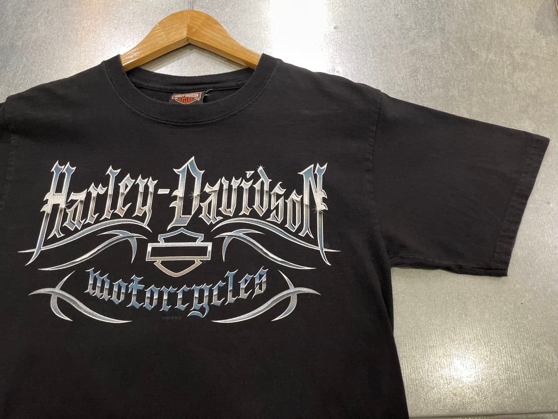 (S) Harley Davidson 할리 로고 프린팅 반팔티 상품이미지6