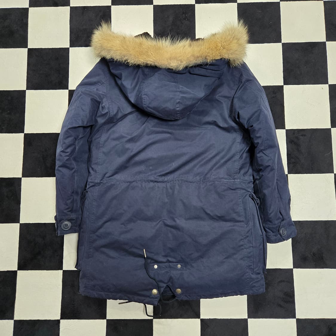 M 폴로랄프로렌 N3B 코요테퍼 오리털 다운자켓 네이비 상품이미지6