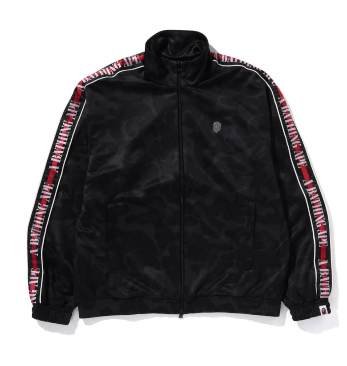 (급처)베이프 솔리드 카모 원 포인트 트랙 자켓 상품이미지1