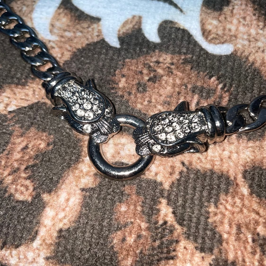 빈티지 y2k 호랑이 목걸이 상품이미지3