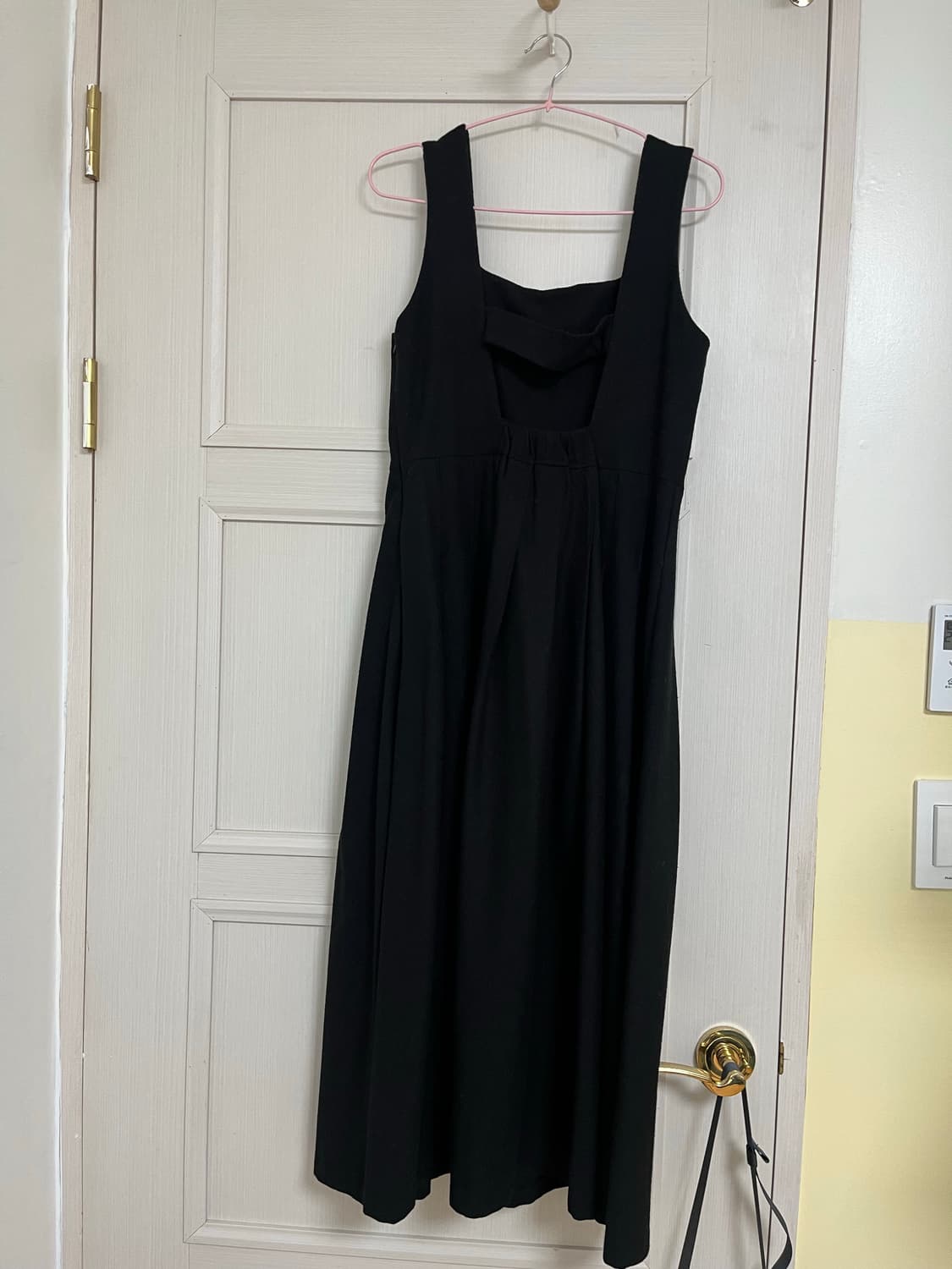 블랙 울 뷔스티에 롱 원피스 상품이미지7