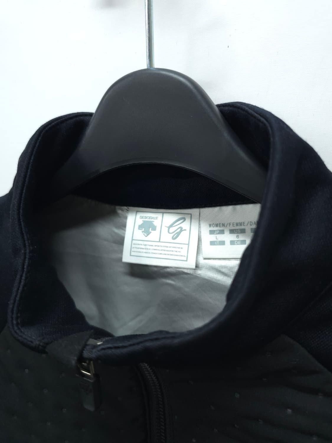 데상트 기능성 엠보 져지 집업 (44~55) 상품이미지6