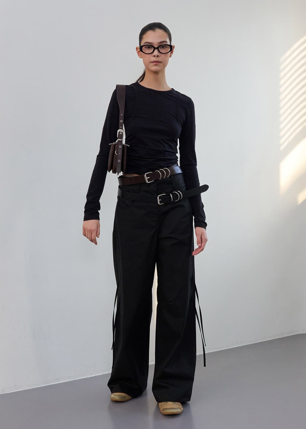 LCDC TM WESTERN DETAIL SHOULDER BAG 상품이미지5