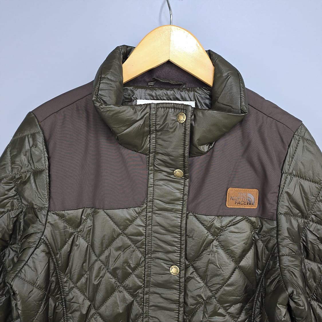 택달린새제품)노스페이스 롱 포호노 퀼팅 자켓 80(S) 상품이미지2