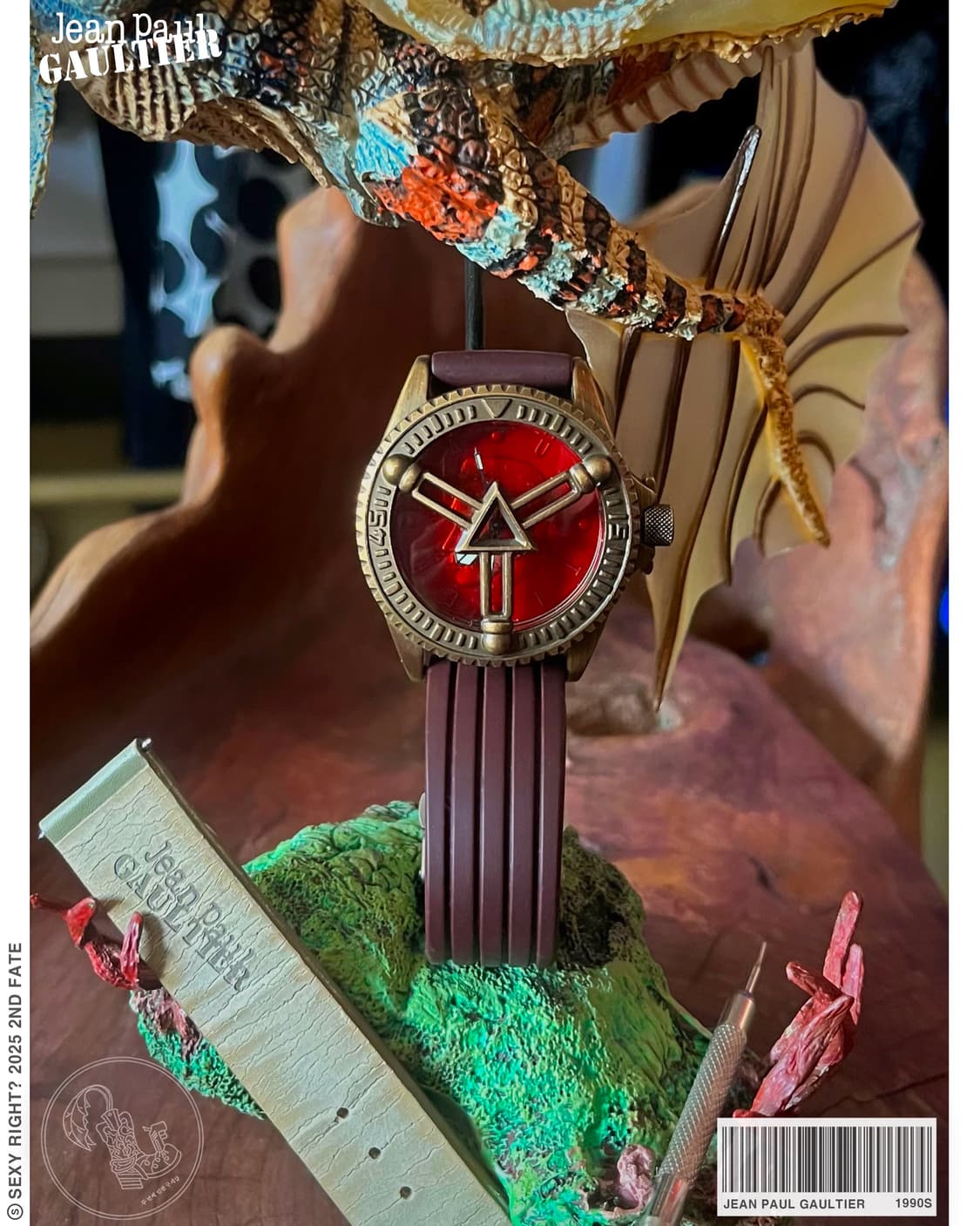 1990s Jean Paul Gaultier Sheild Watch 상품이미지1