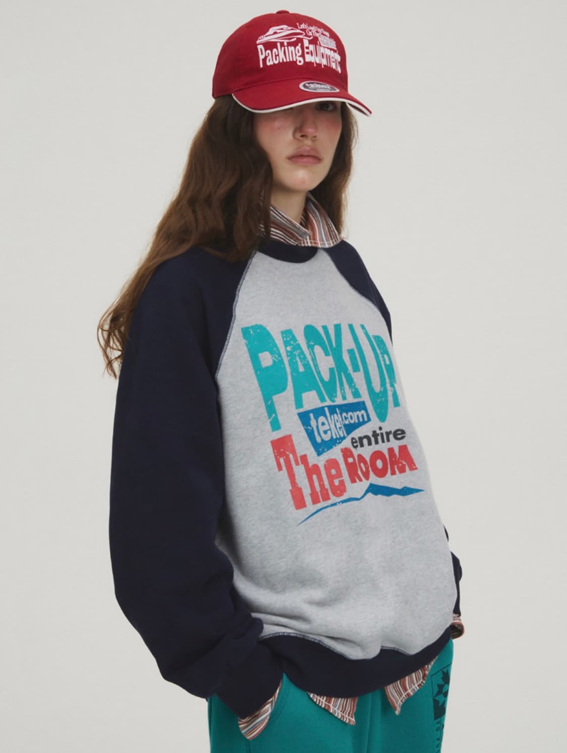 테켓 Pack-Up Sweatshirt Melange Gray M 상품이미지1
