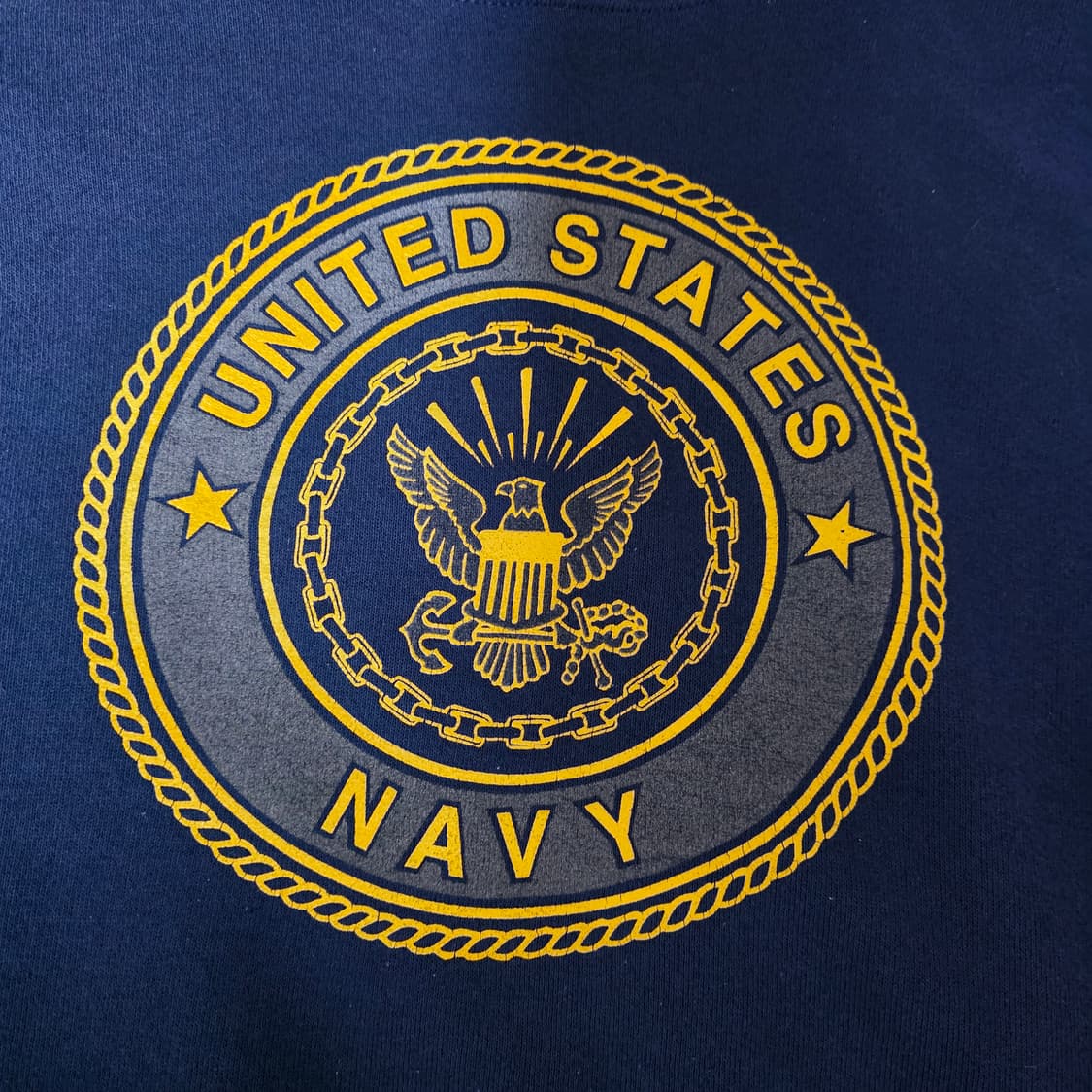 [XL] 90s USA 네이비 USN NAVY 빈티지 후드티  상품이미지5
