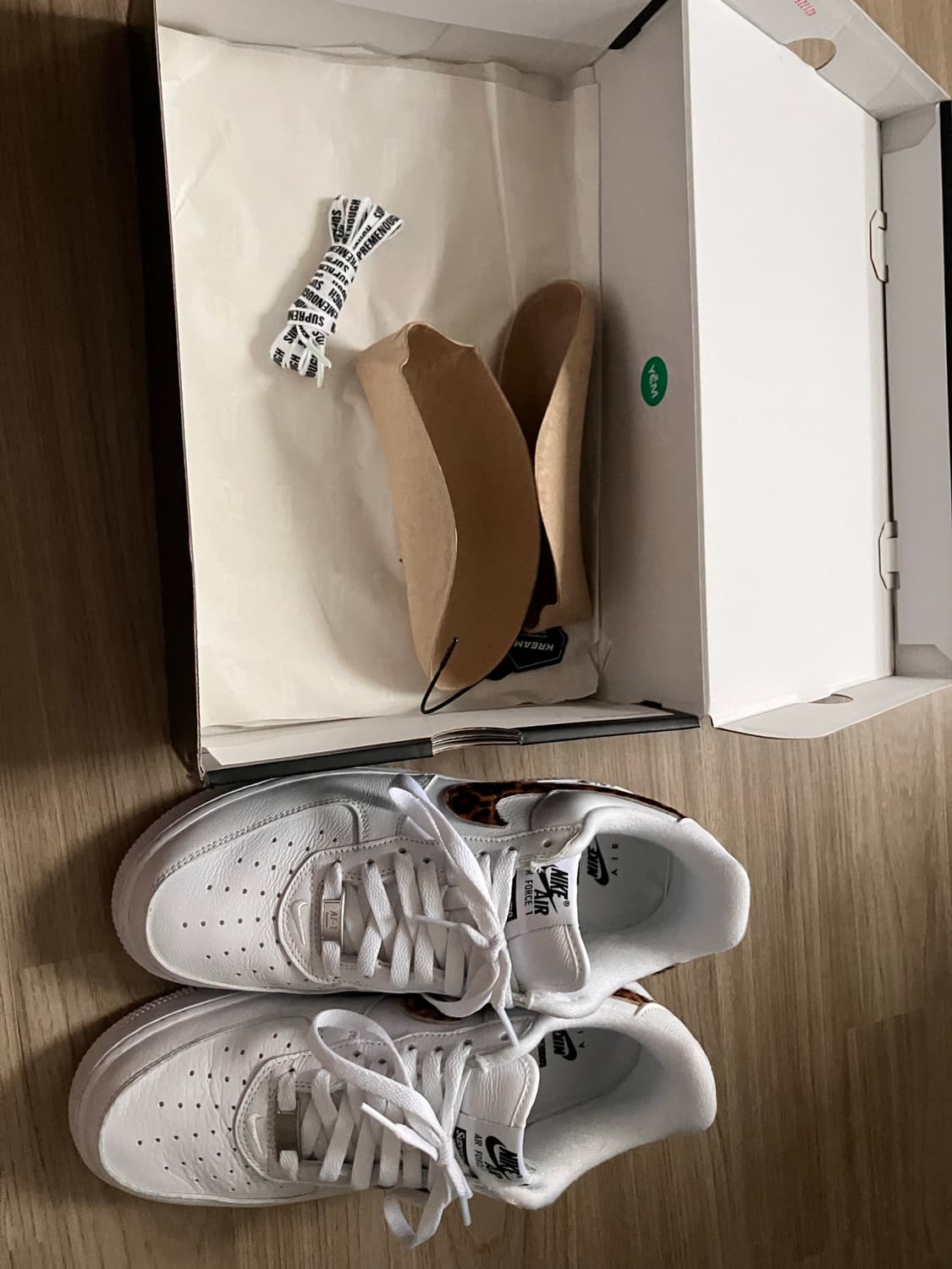 Nike x Supreme x GOODENOUGH Air Force 1 상품이미지1