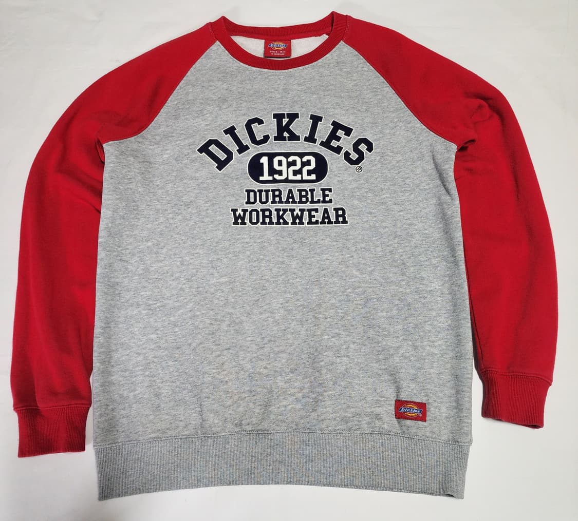 디키즈 회색-빨강 맨투맨 M 상품이미지2