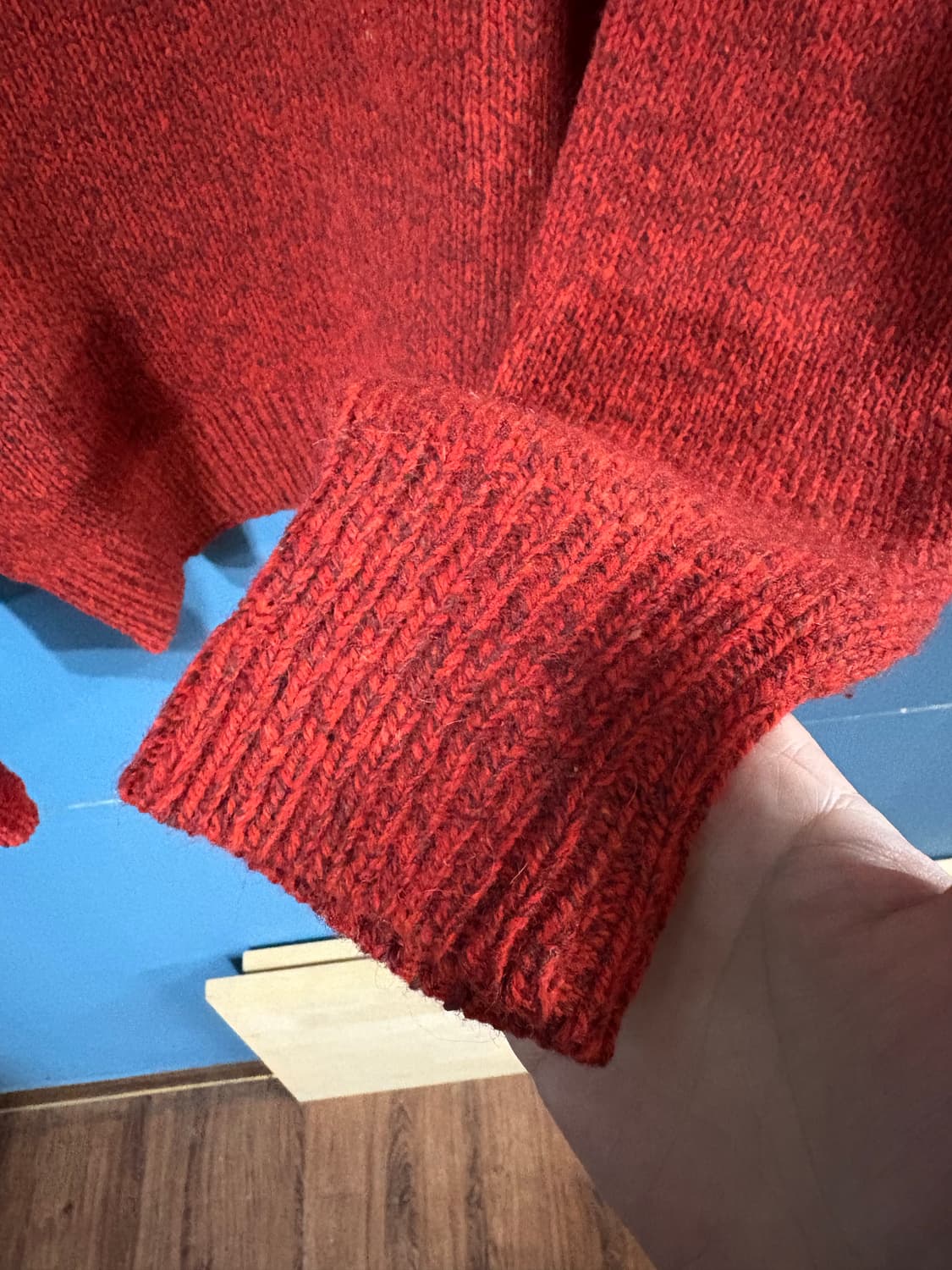 90’s  LL Bean Wool Sweater.  상품이미지3