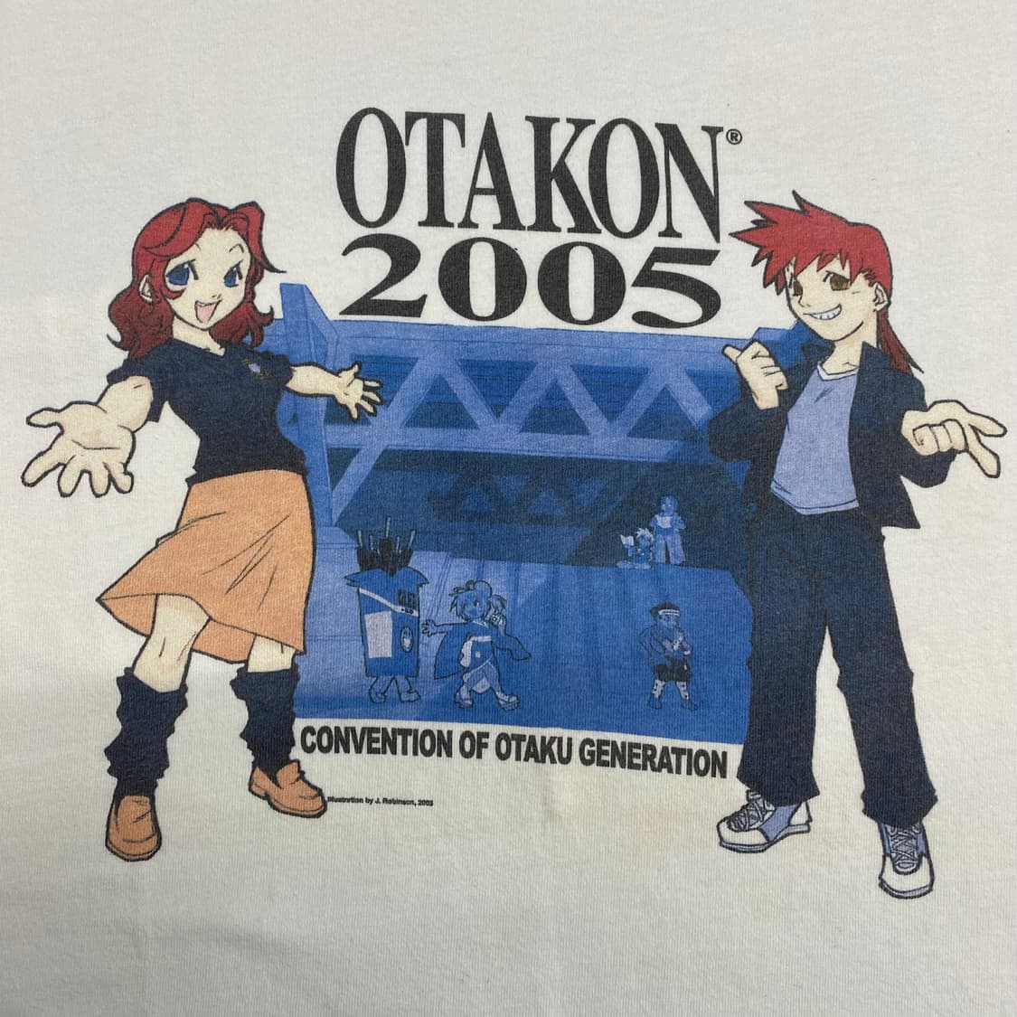 OTAKON 00s 빈티지 애니메이션 티셔츠 상품이미지7