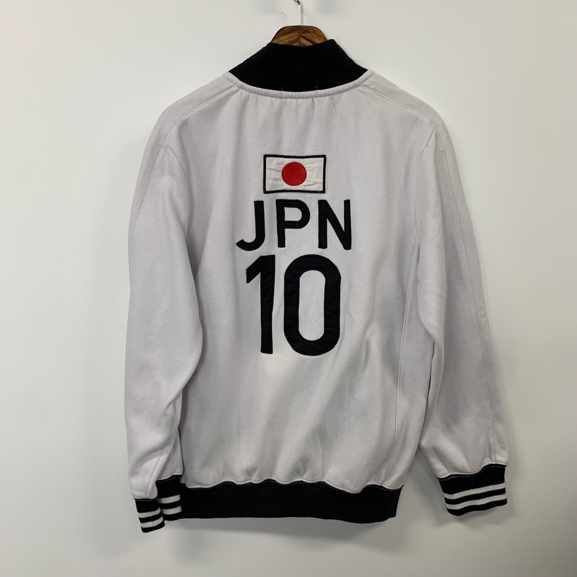 폴로 랄프로렌 빅포니 희귀 재팬 일본 화이트 코튼 집업 자켓 상품이미지4