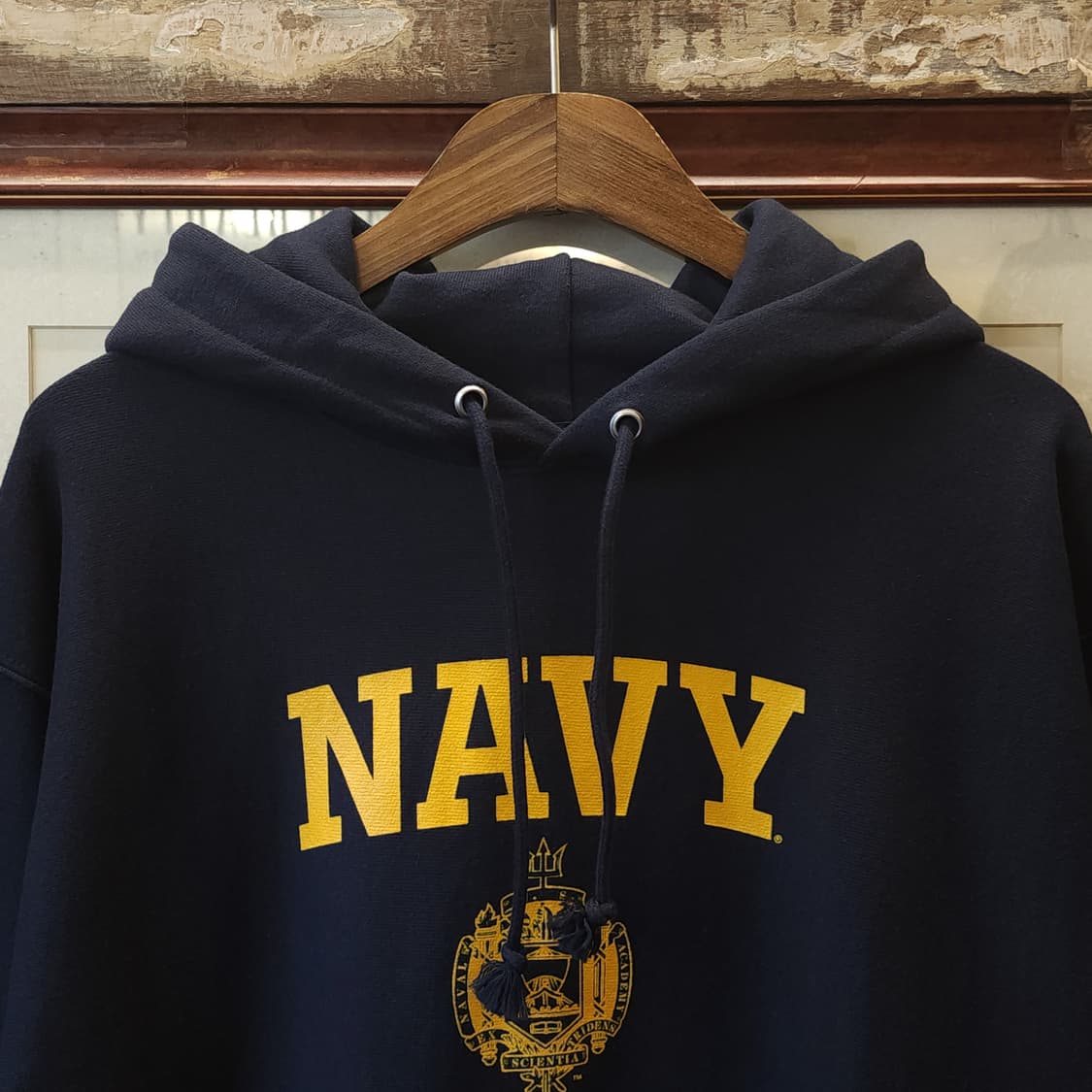 챔피온 리버스위브 후드 미 해군사관학교 L 상품이미지4