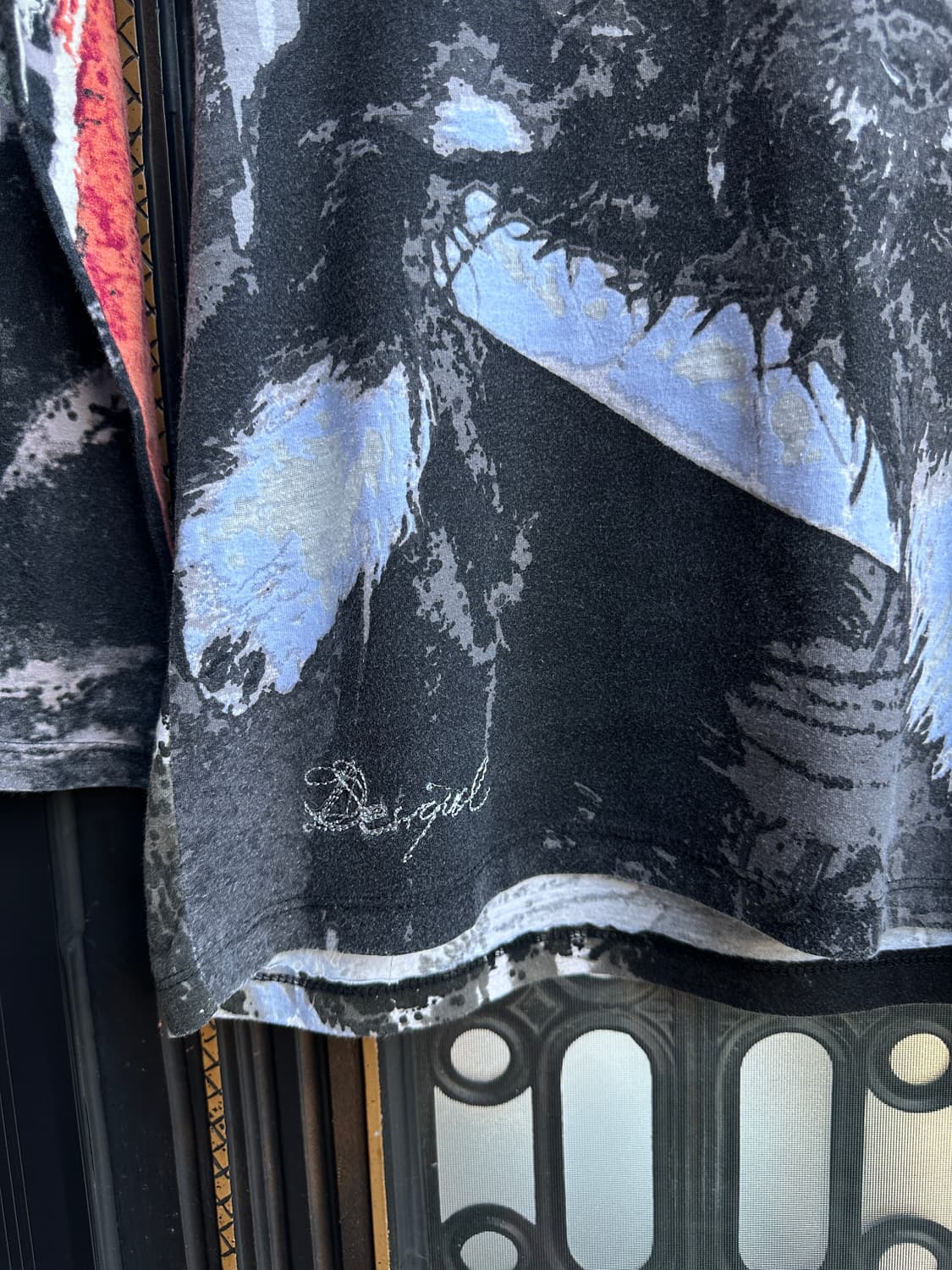 desigual 데시구알 프린팅 긴팔 티셔츠 상품이미지6