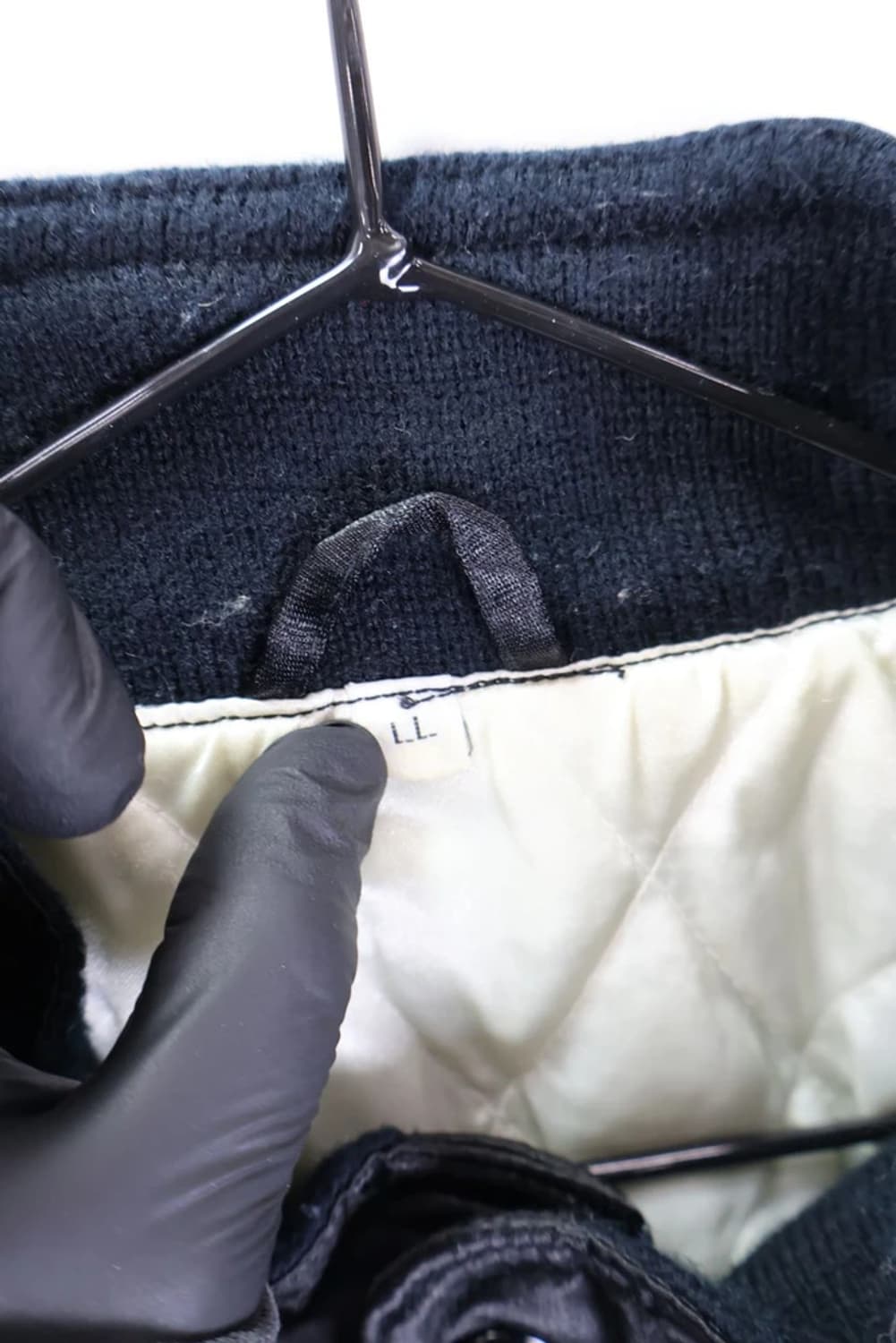 90's 산토리몰츠 빅로고 나일론 베이스볼 자켓 상품이미지9