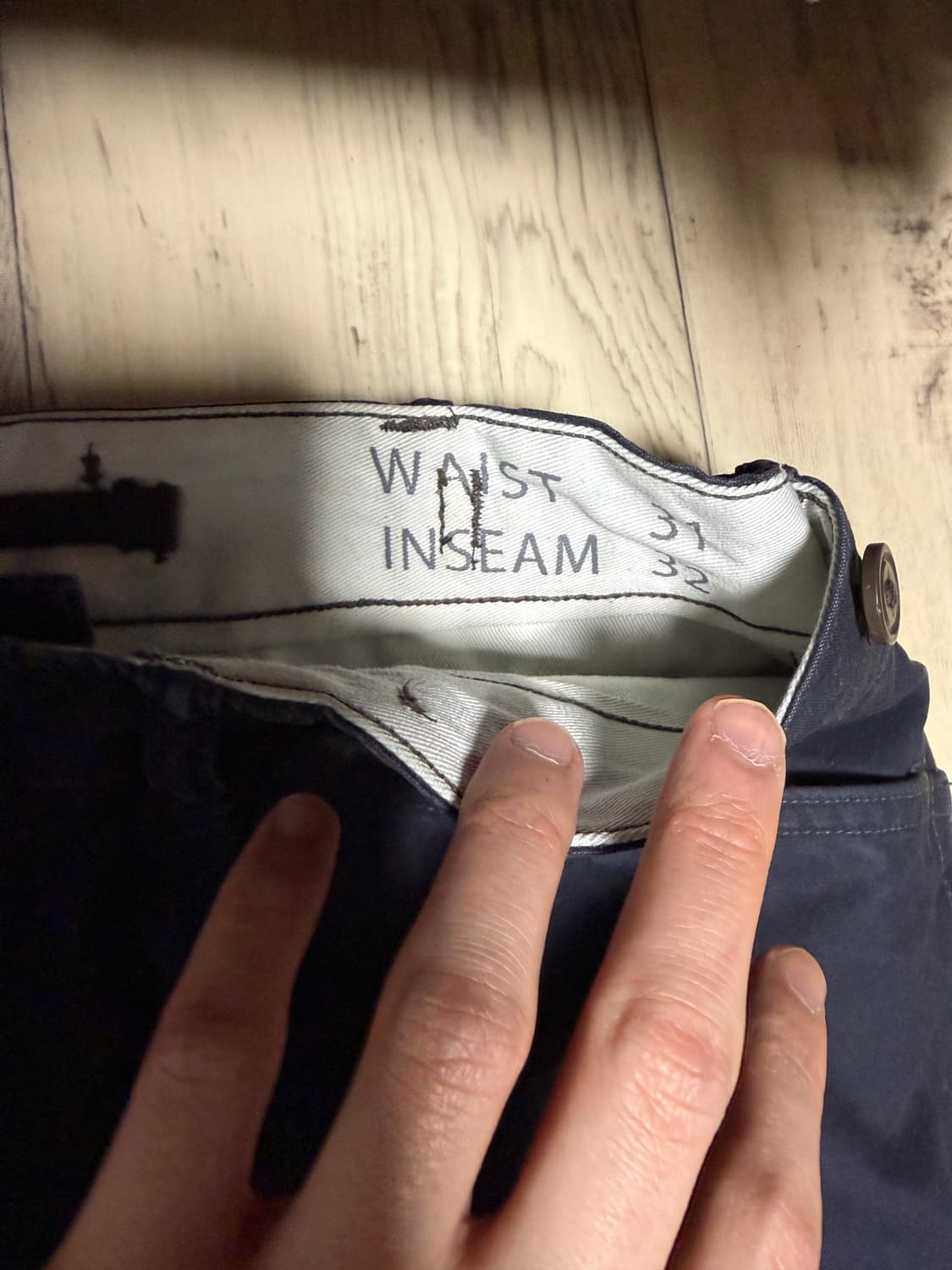 rrl 레인저포플린 카고 31/32 판매합니다 상품이미지2