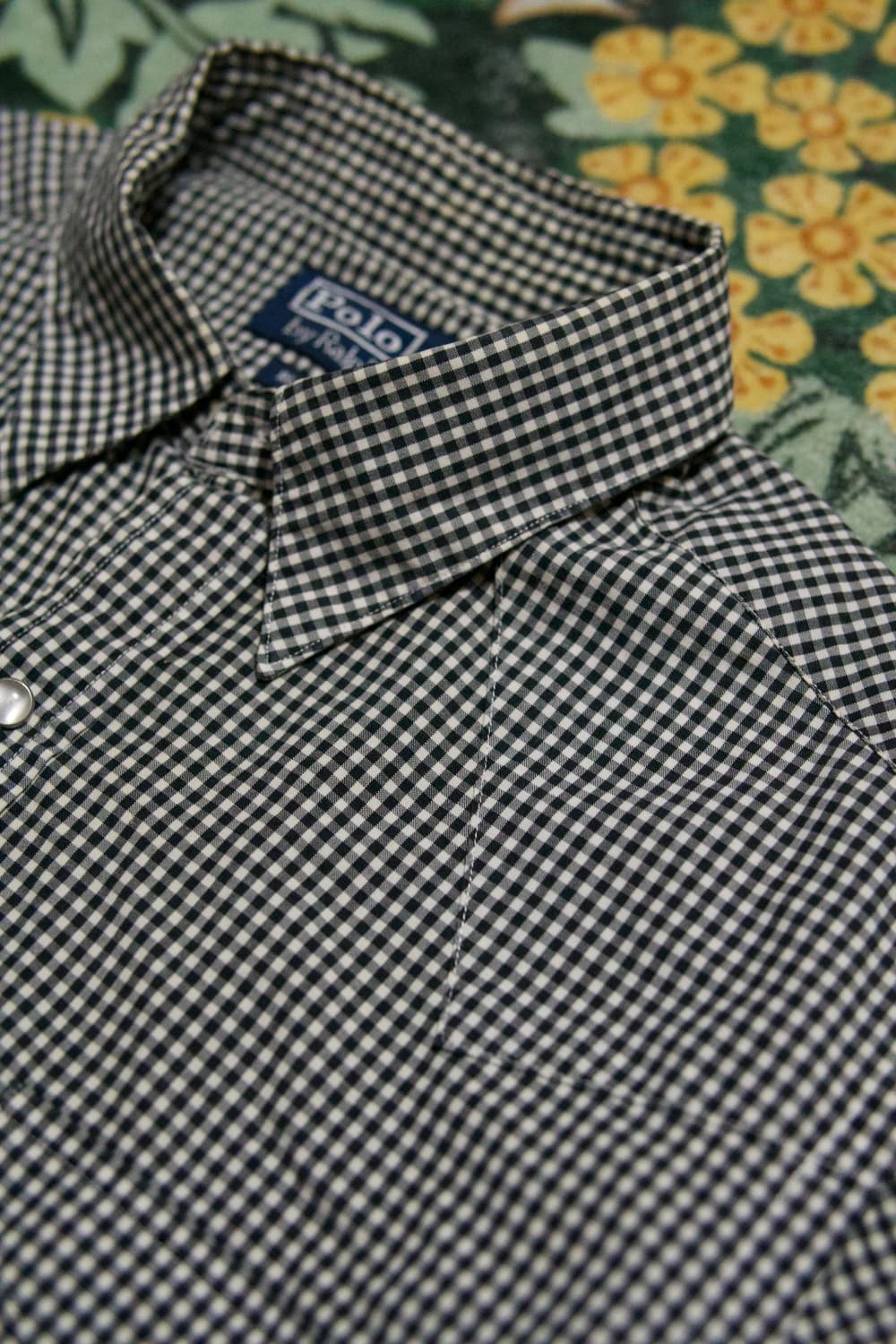 폴로 랄프로렌 RL 웨스턴 체크 셔츠 L 상품이미지3