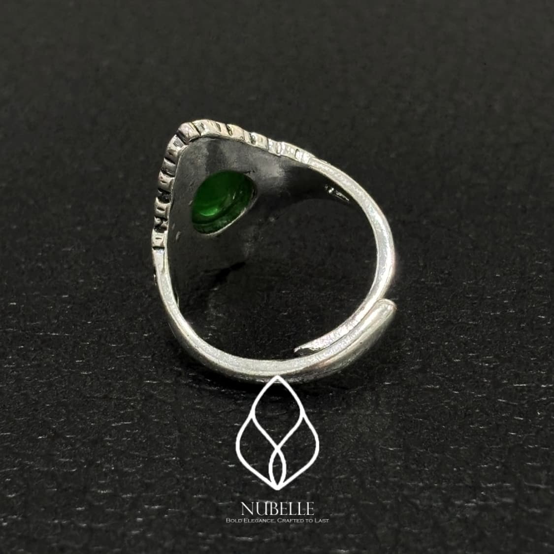 🌗 Antique green onyx ring / 앤틱 오닉스 반지 상품이미지4