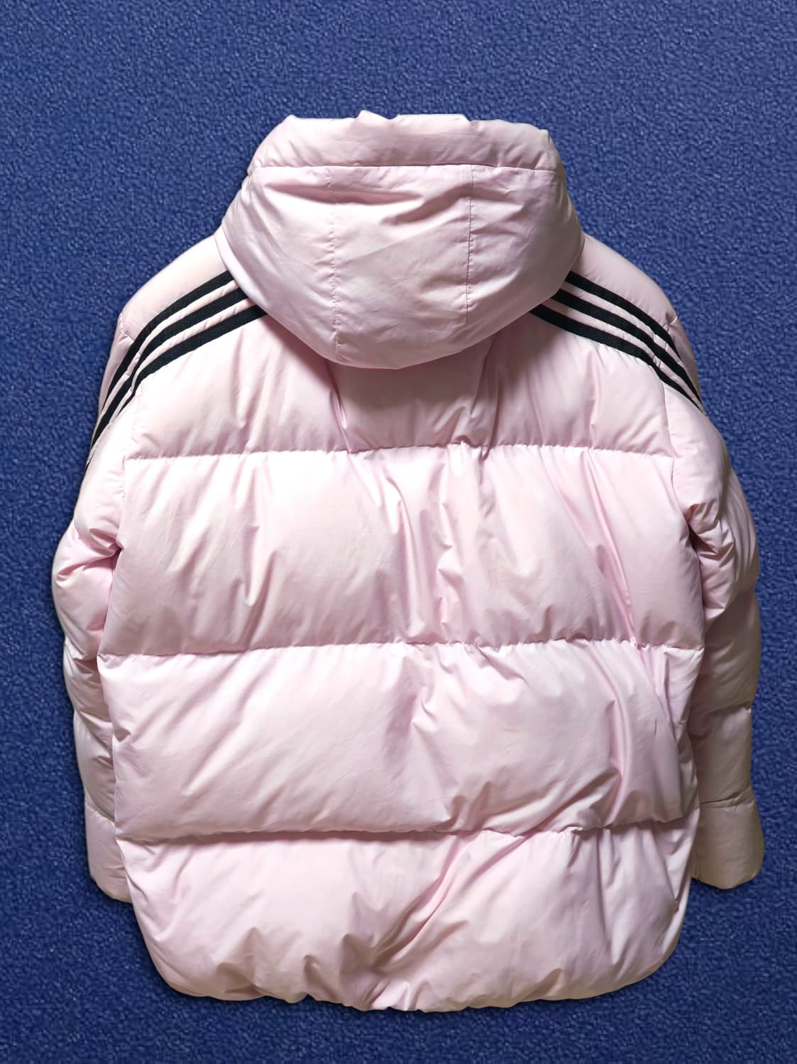 아디다스 베이비 핑크 덕 다운 패딩 S 상품이미지3