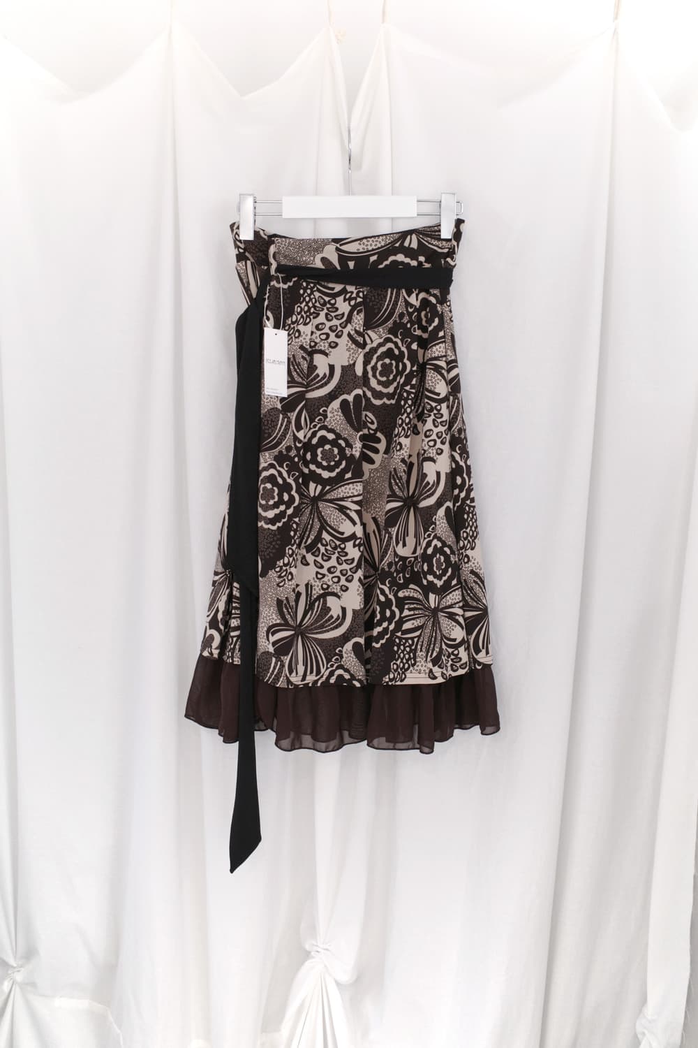 flower ribbon skirt 상품이미지1