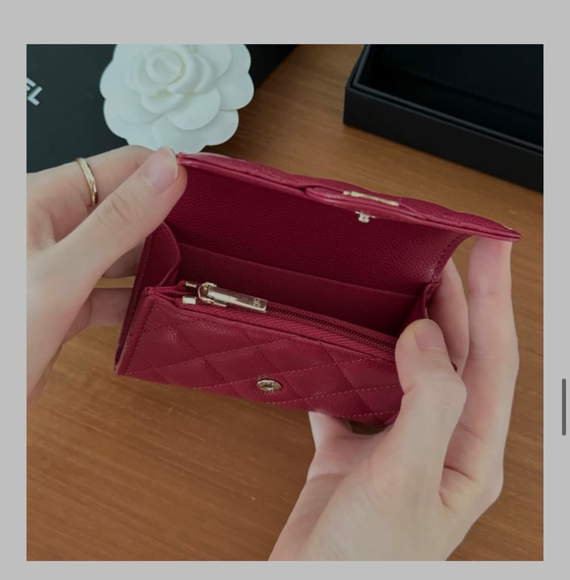 샤넬 똑딱이 지퍼버전 상품이미지3
