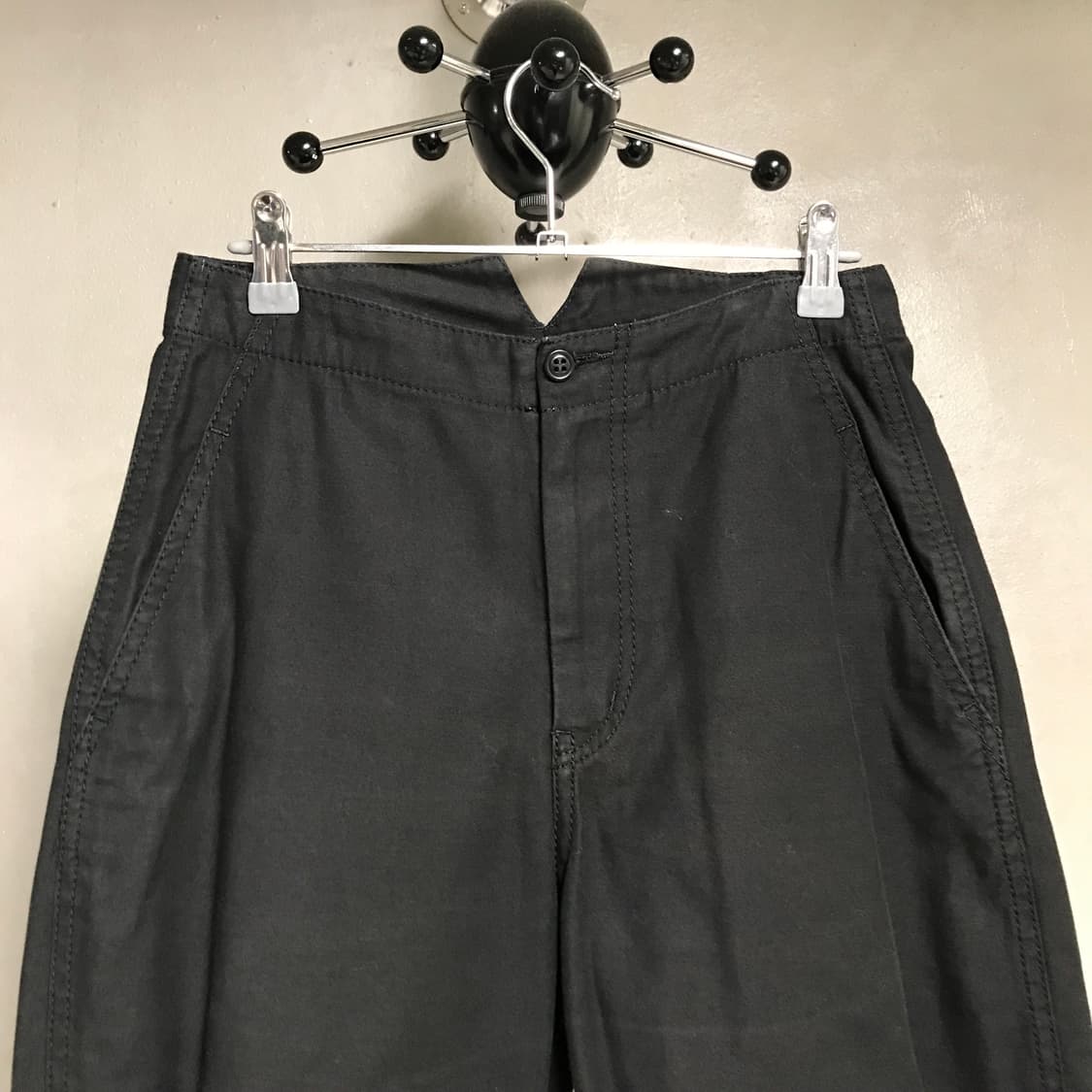 꼼데가르송 블랙 팬츠 XS(W) 상품이미지2