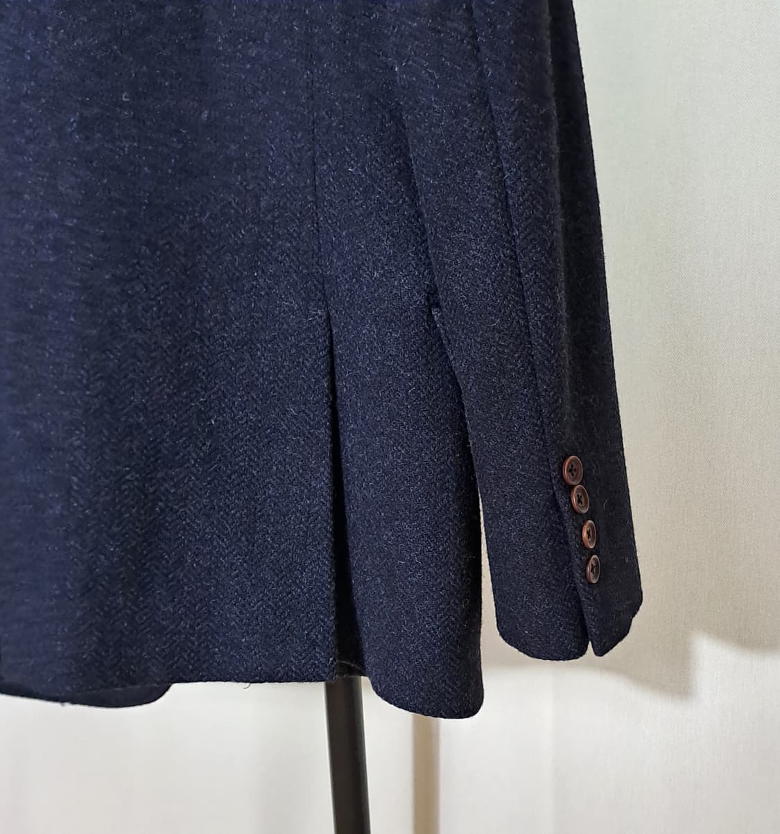 (택포) 헤지스 헤링본 네이비 블레이저 95-100 B256 상품이미지6