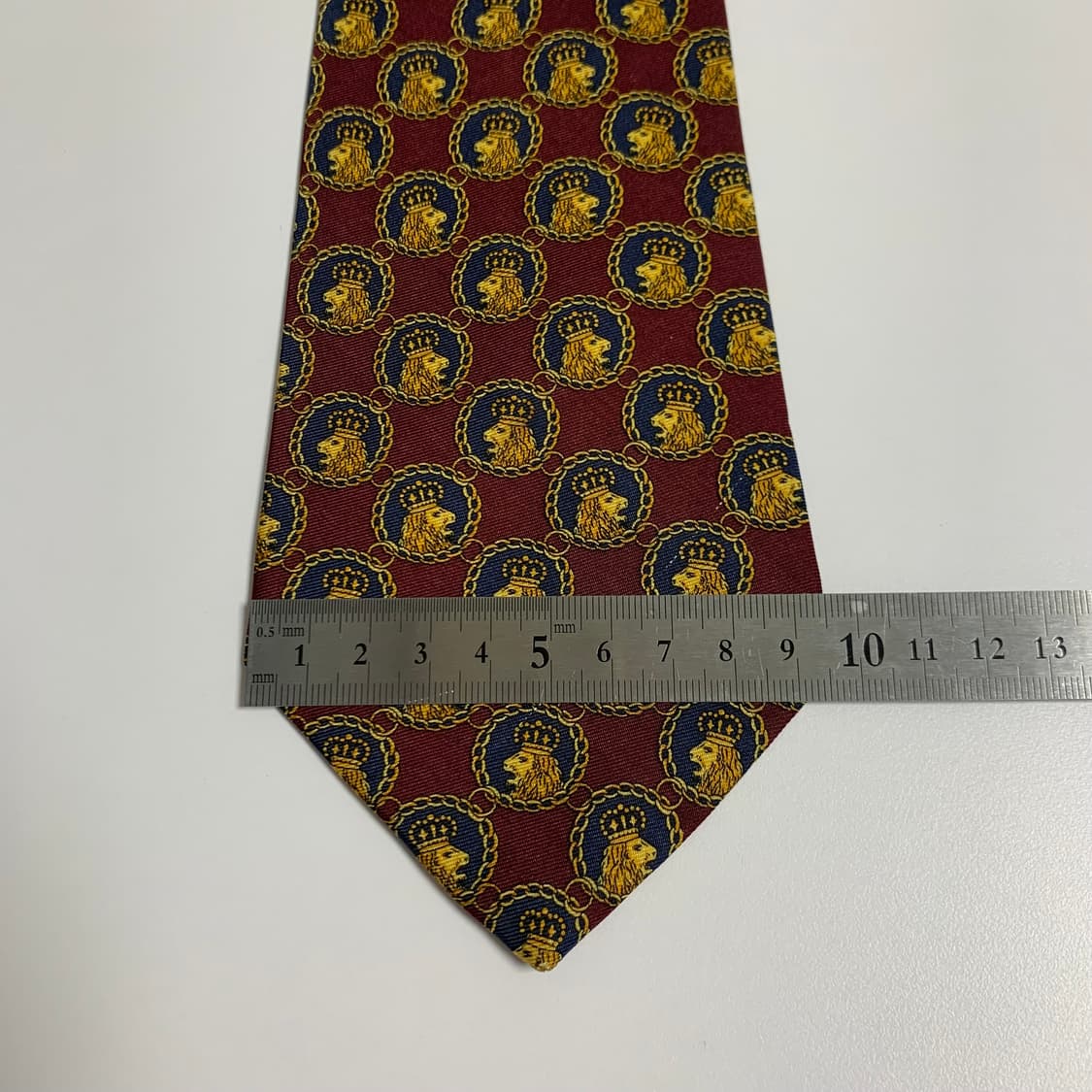 샤넬(CHANEL) 기하학적패턴 이태리 100실크 명품넥타이 A+등급 상품이미지10