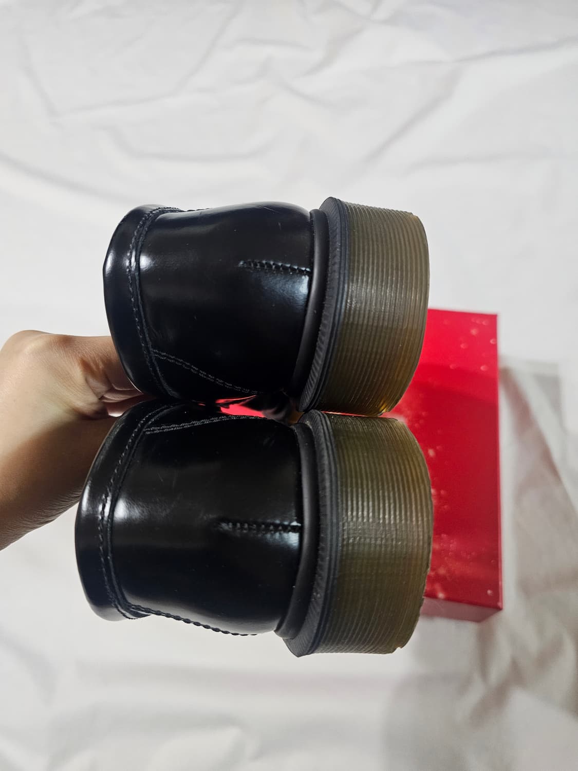 [250,uk6,eu39] 닥터마틴 아드리안 태슬 로퍼 블랙 상품이미지5